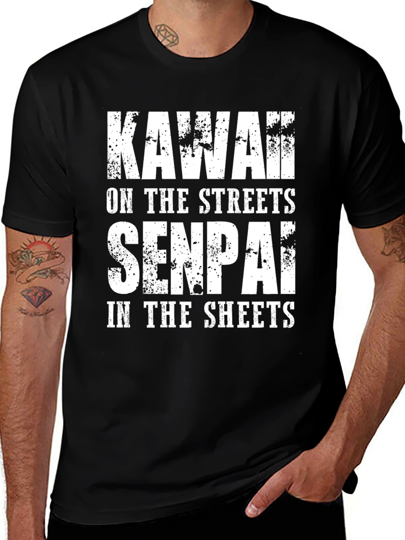 Kawaii Senpai T-Shirt - Funny Anime Inspired Design