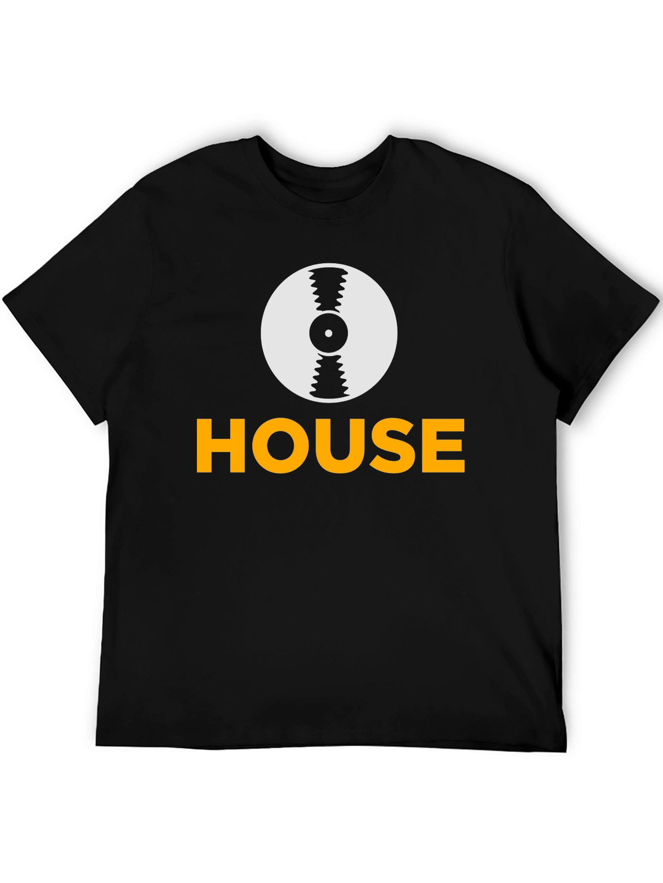 House Music Record Graphic Tee