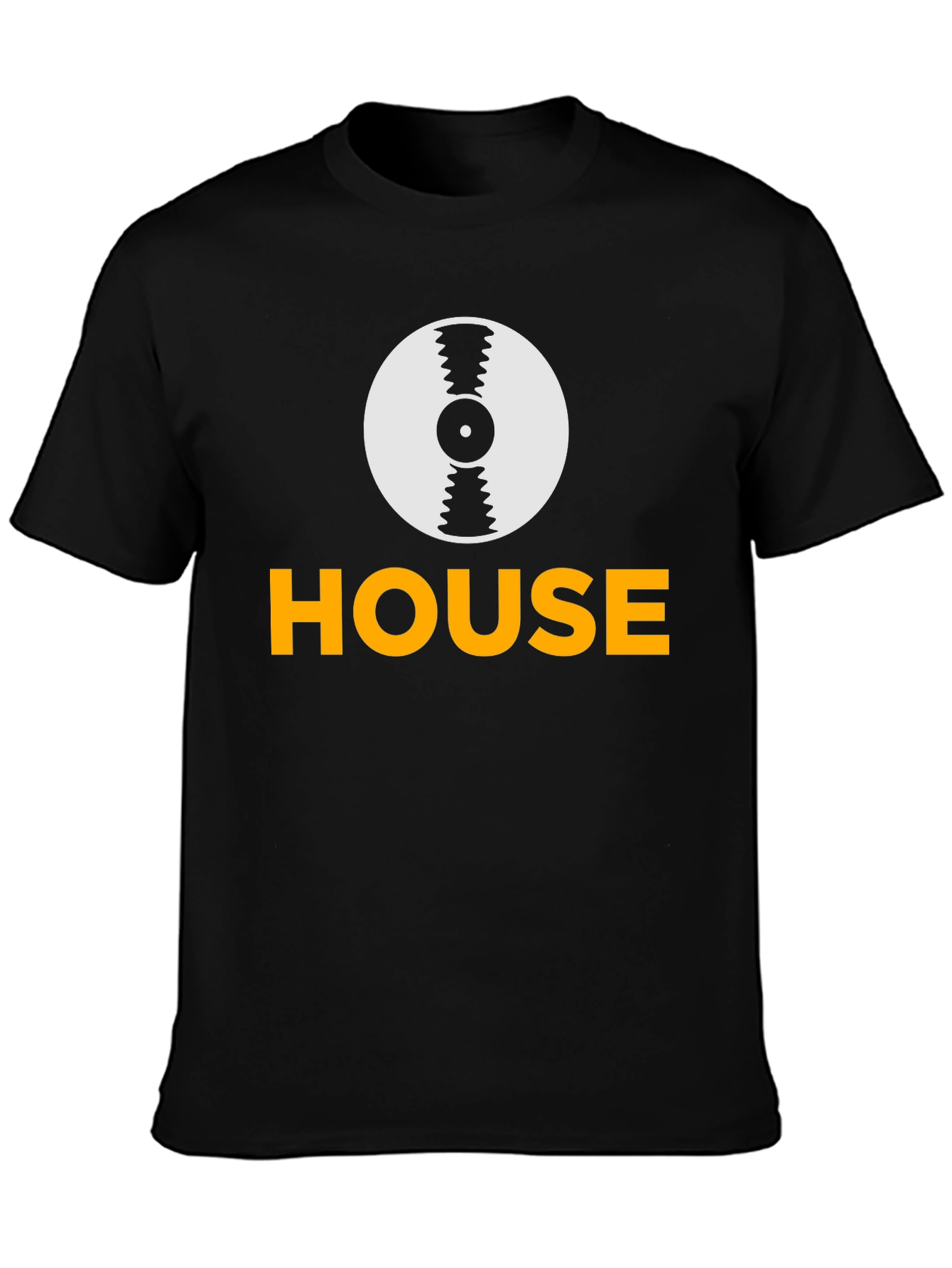 House Music Record Graphic Tee