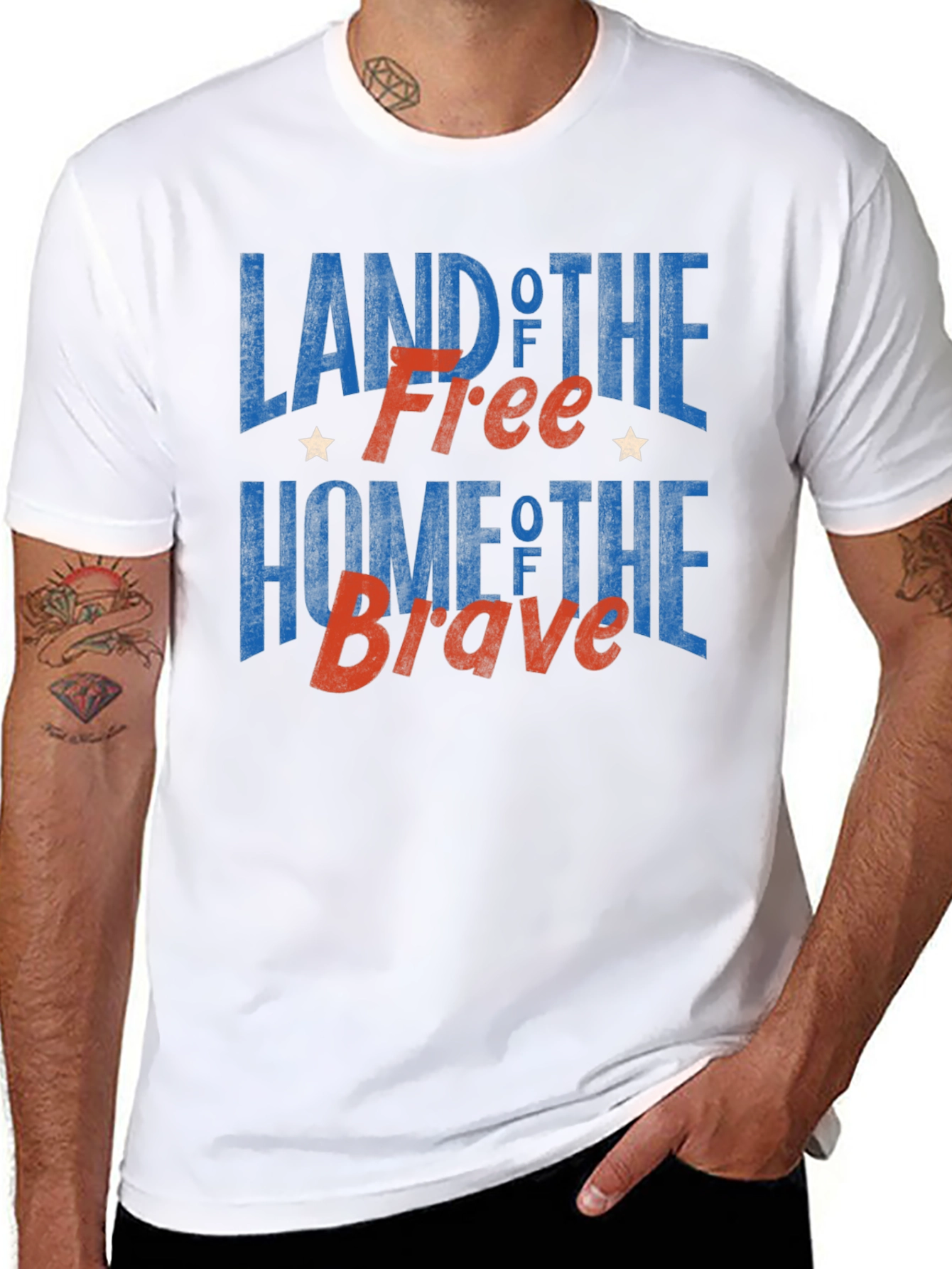 Land of the Free Graphic Tee