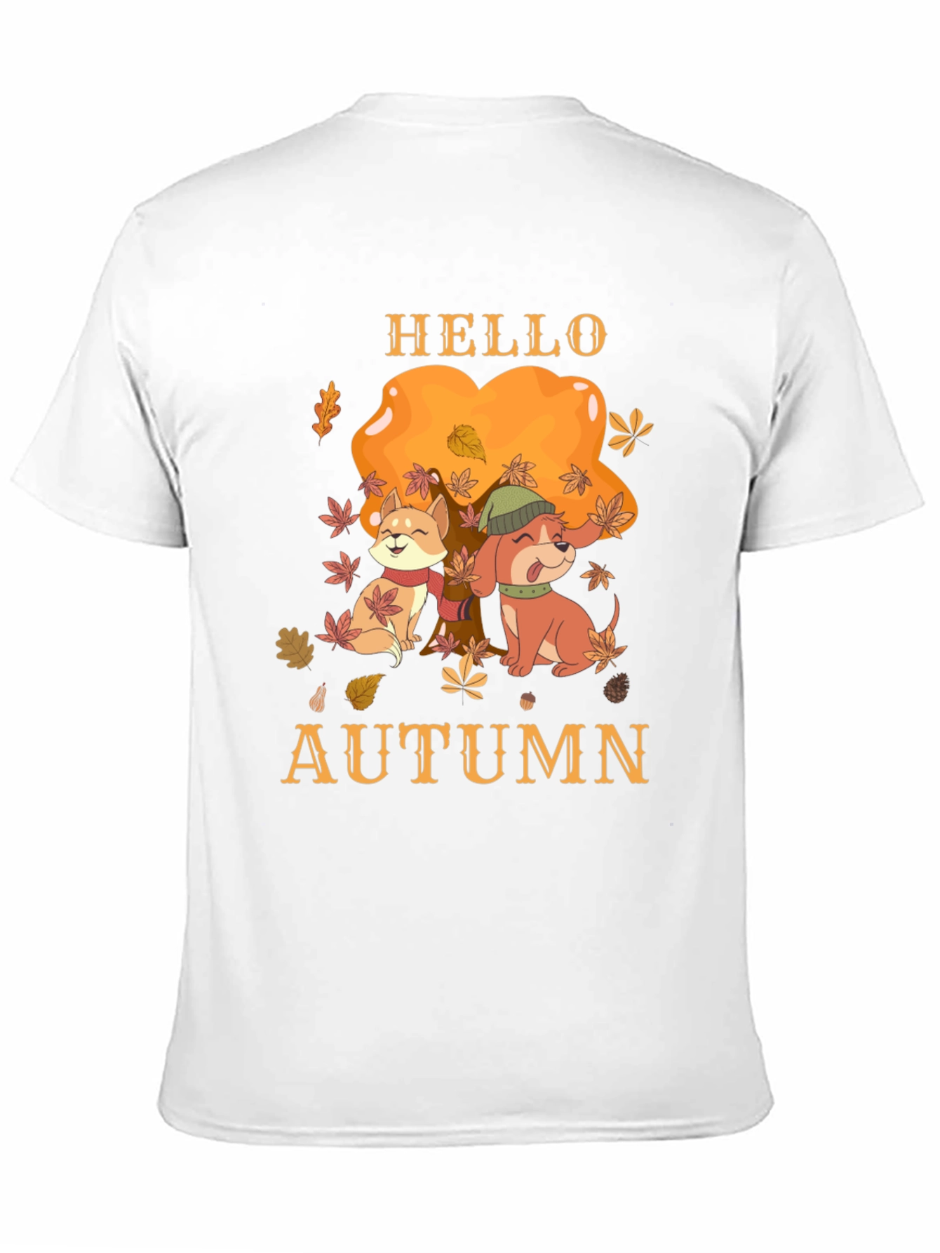 Hello Autumn Dog T-Shirt