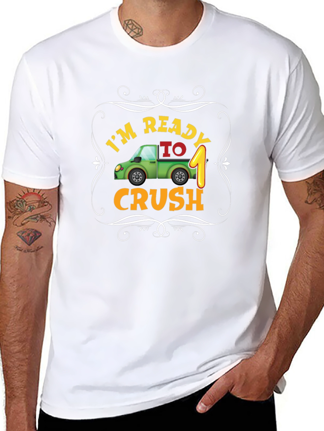 Im Ready to Crush 1st Birthday T-Shirt