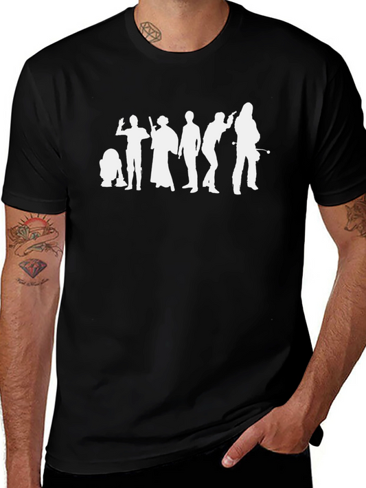 Star Wars Silhouette Graphic T-Shirt