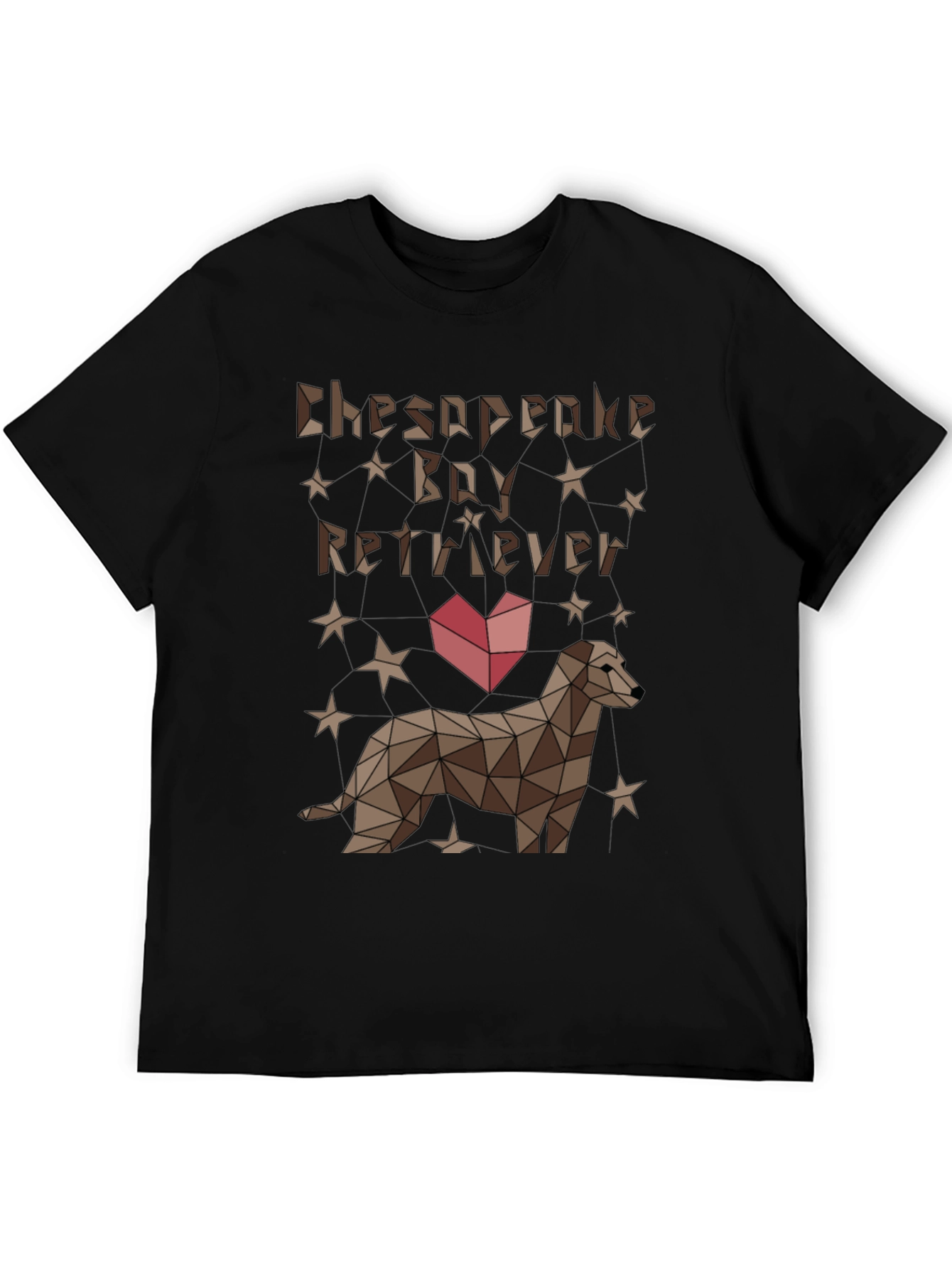 Chesapeake Bay Retriever Geometric T-Shirt