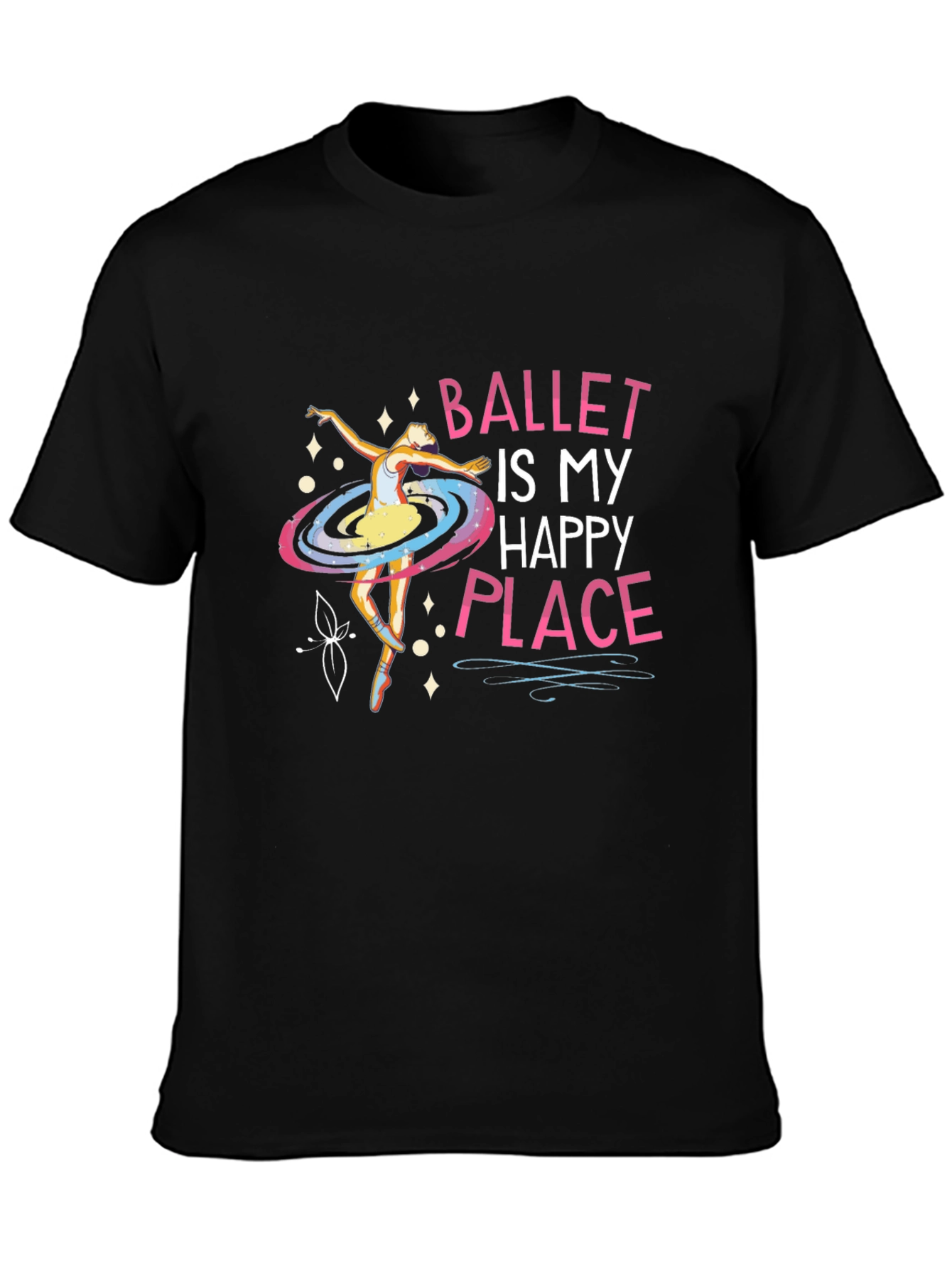 Ballet Is My Happy Place Graphic Tee