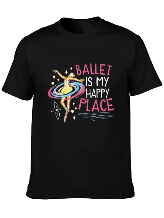 Ballet Is My Happy Place Graphic Tee