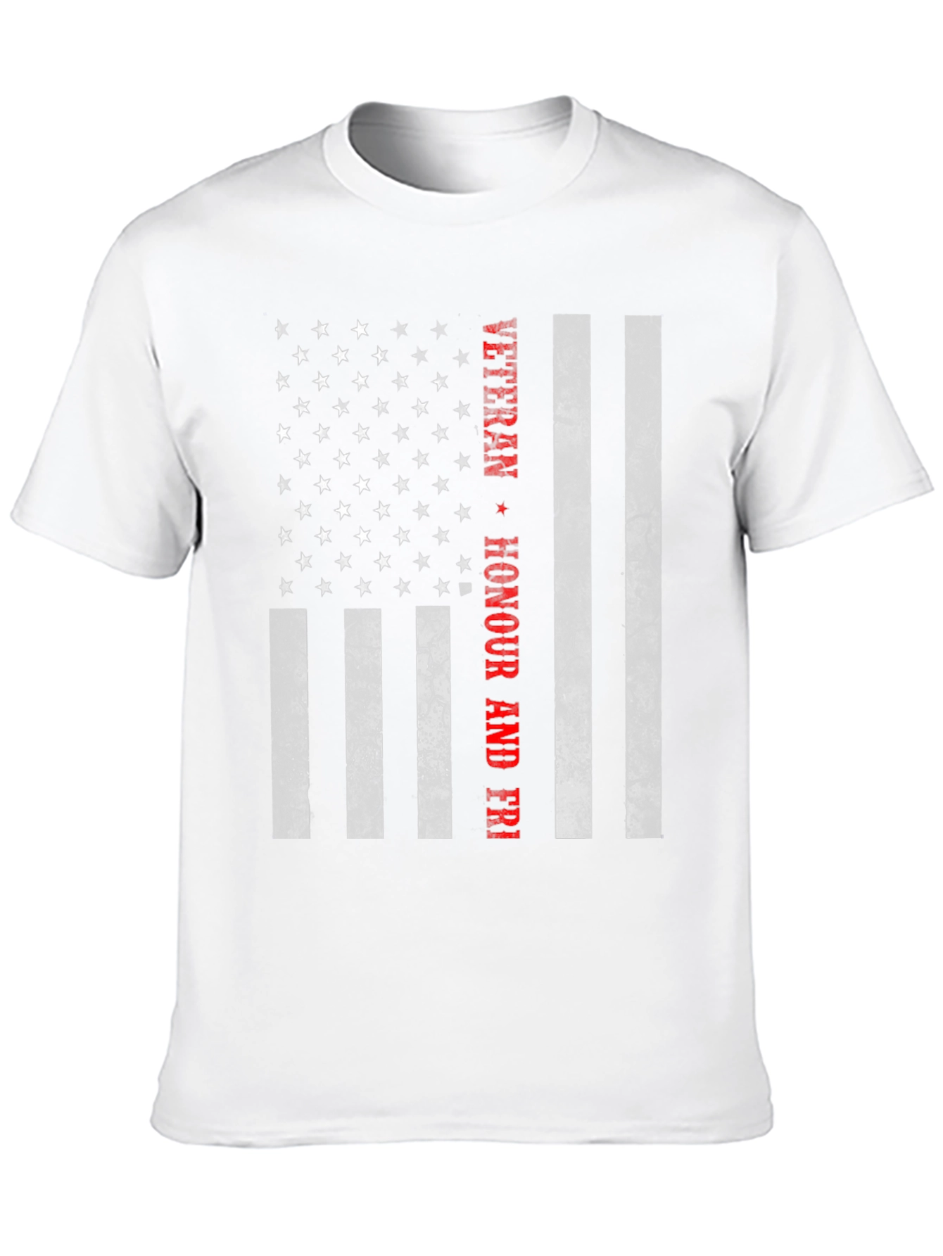 Veteran Honour Flag Graphic Tee