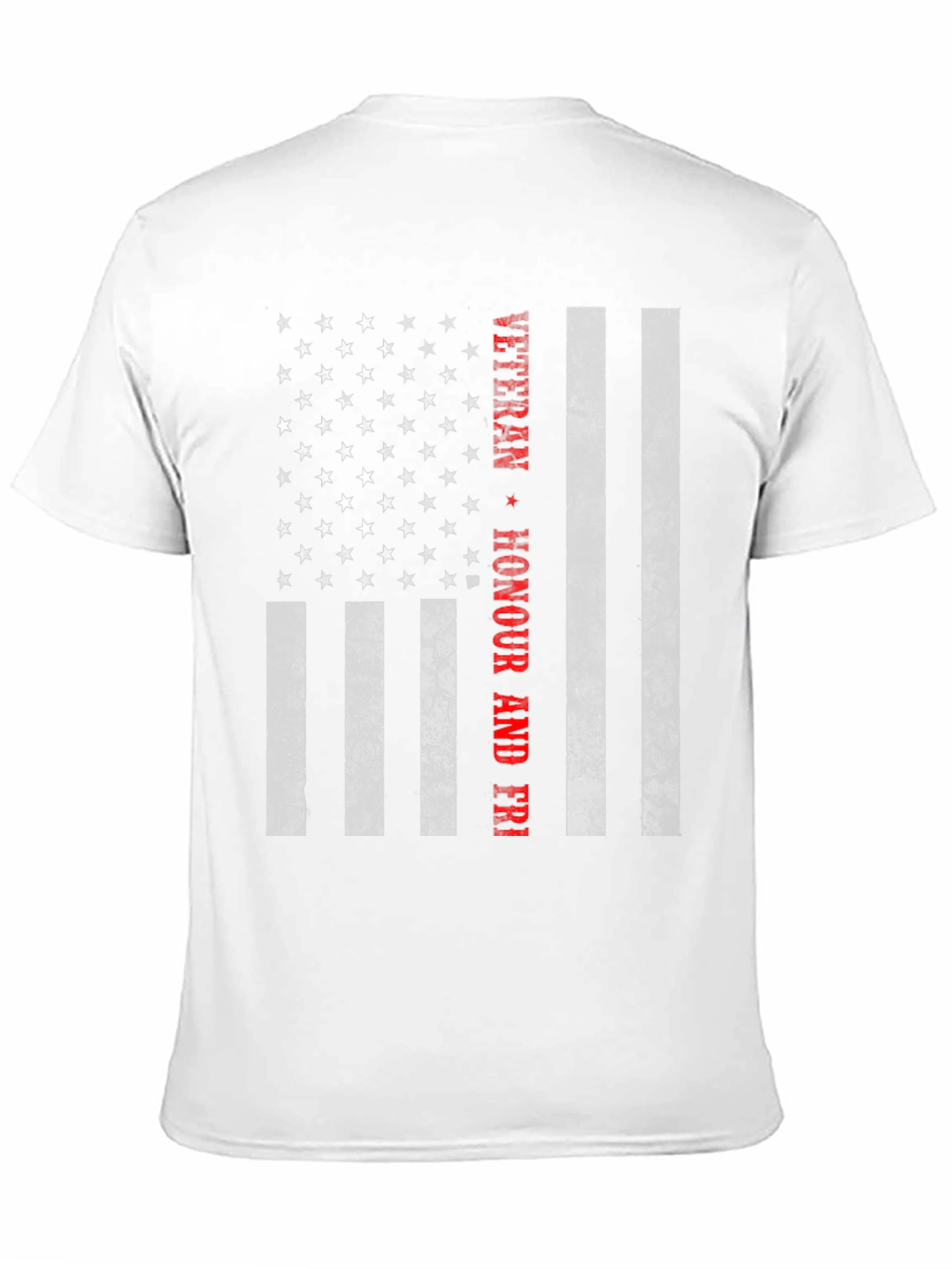 Veteran Honour Flag Graphic Tee