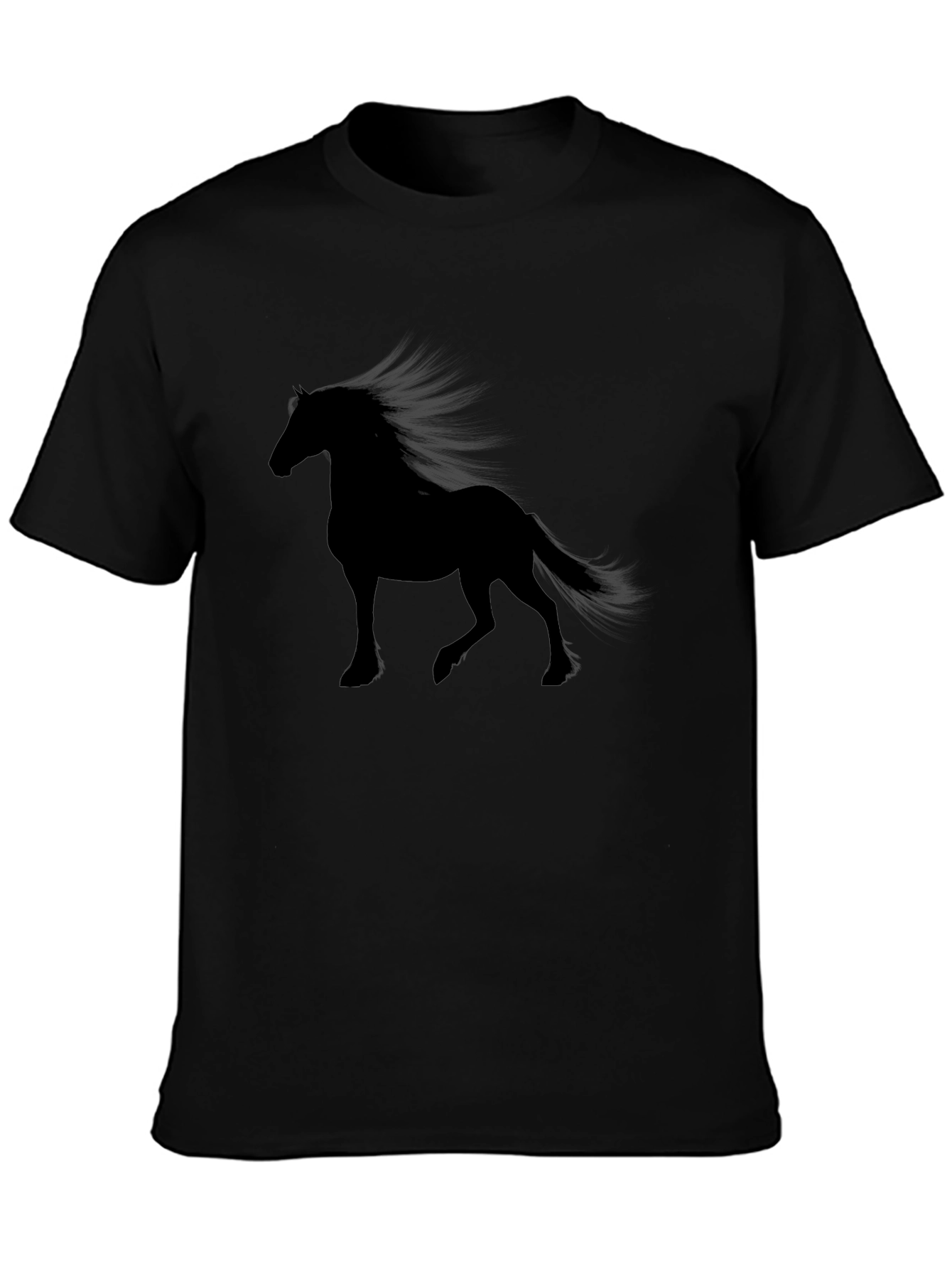 Black Horse Silhouette Tee
