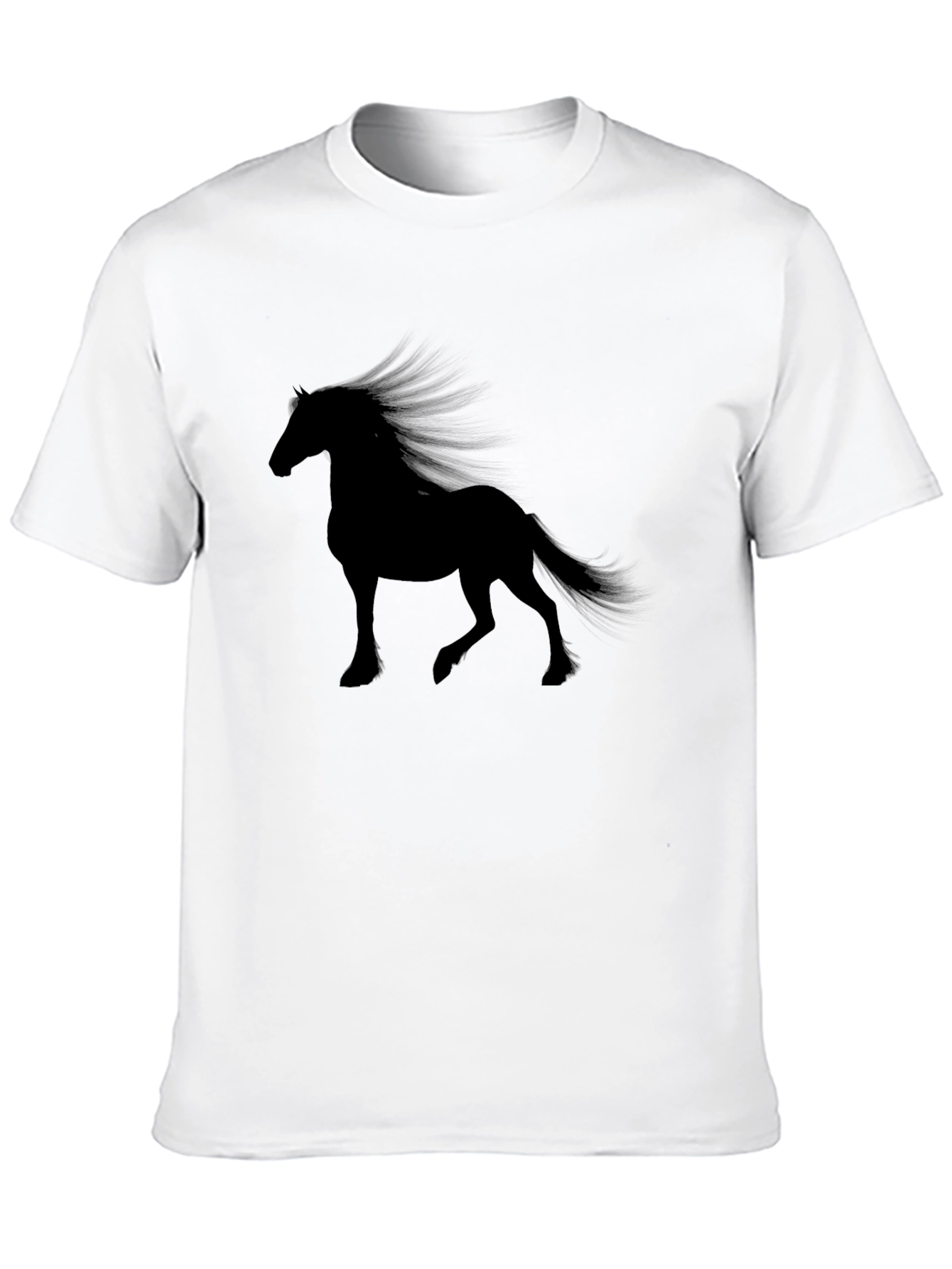 Black Horse Silhouette Tee