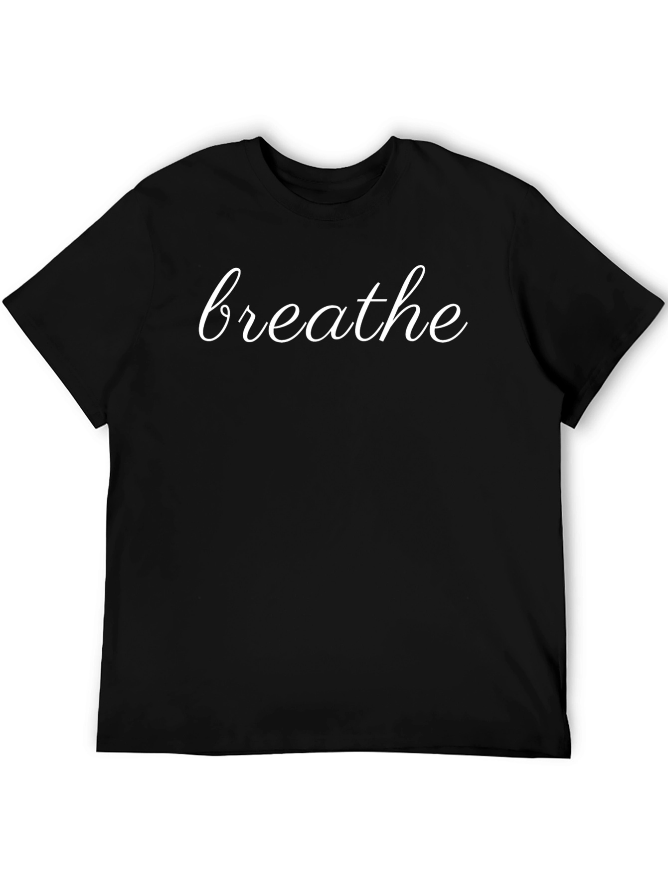 Breathe Graphic Tee - Stylish Comfort