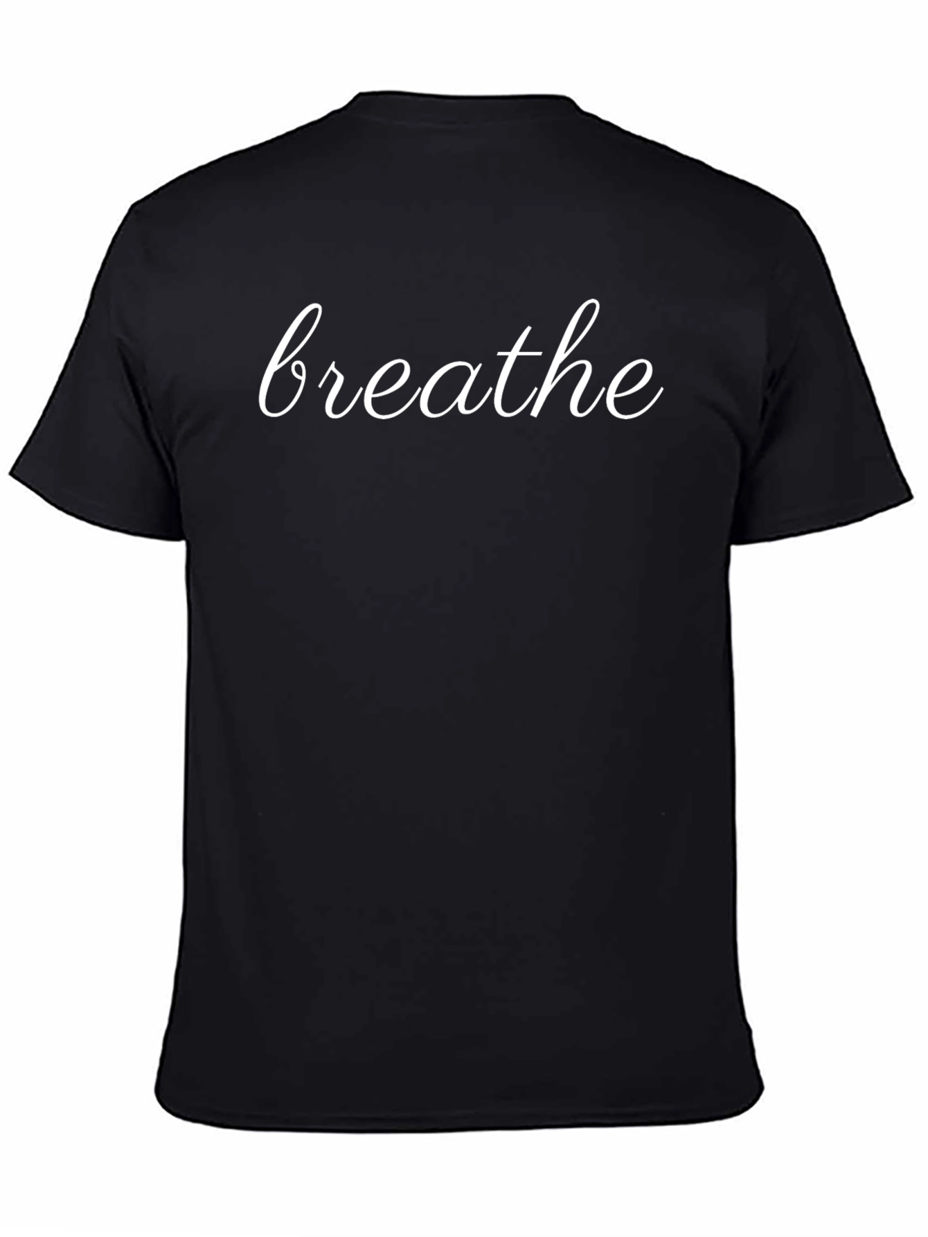 Breathe Graphic Tee - Stylish Comfort