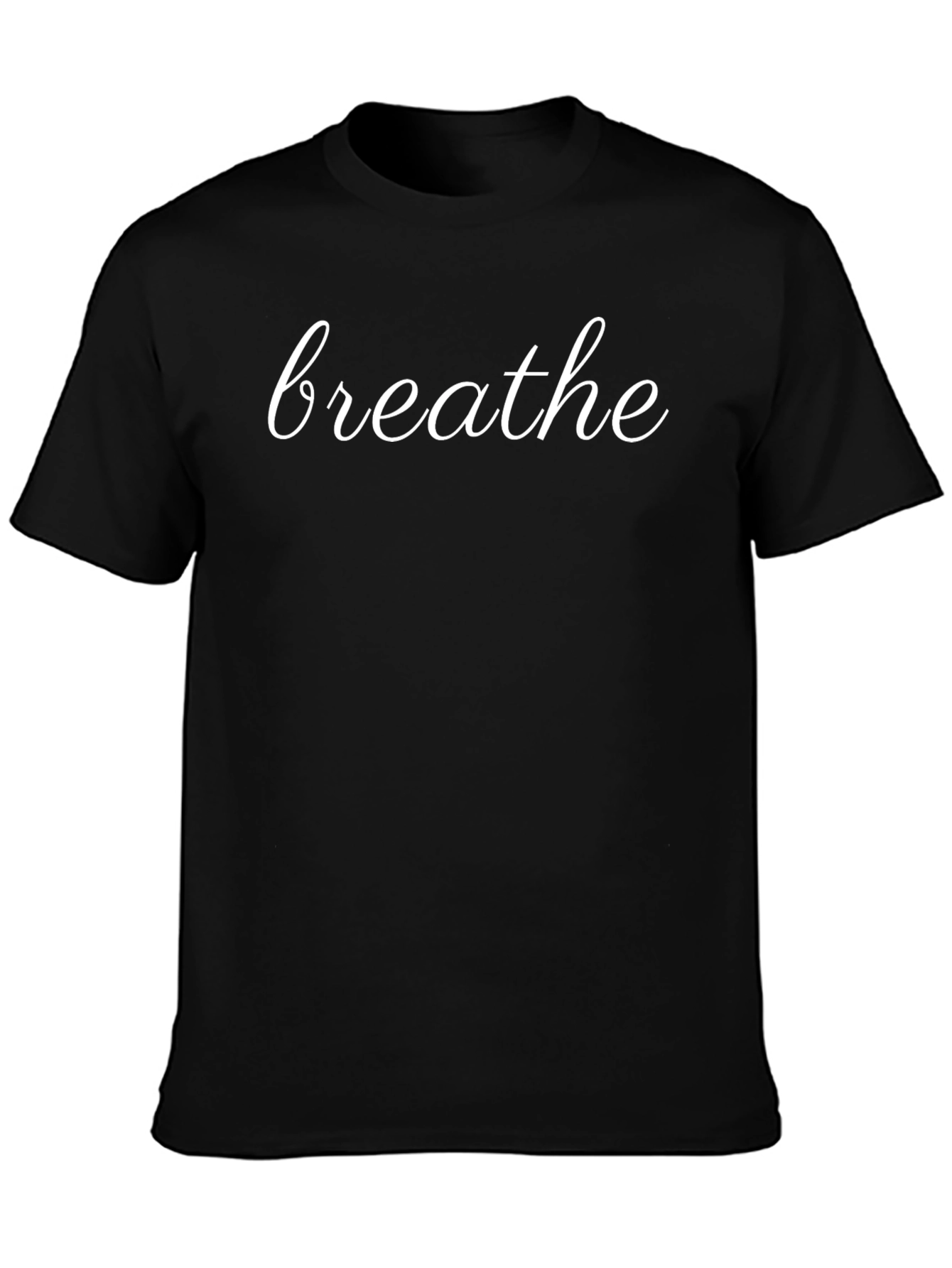 Breathe Graphic Tee - Stylish Comfort