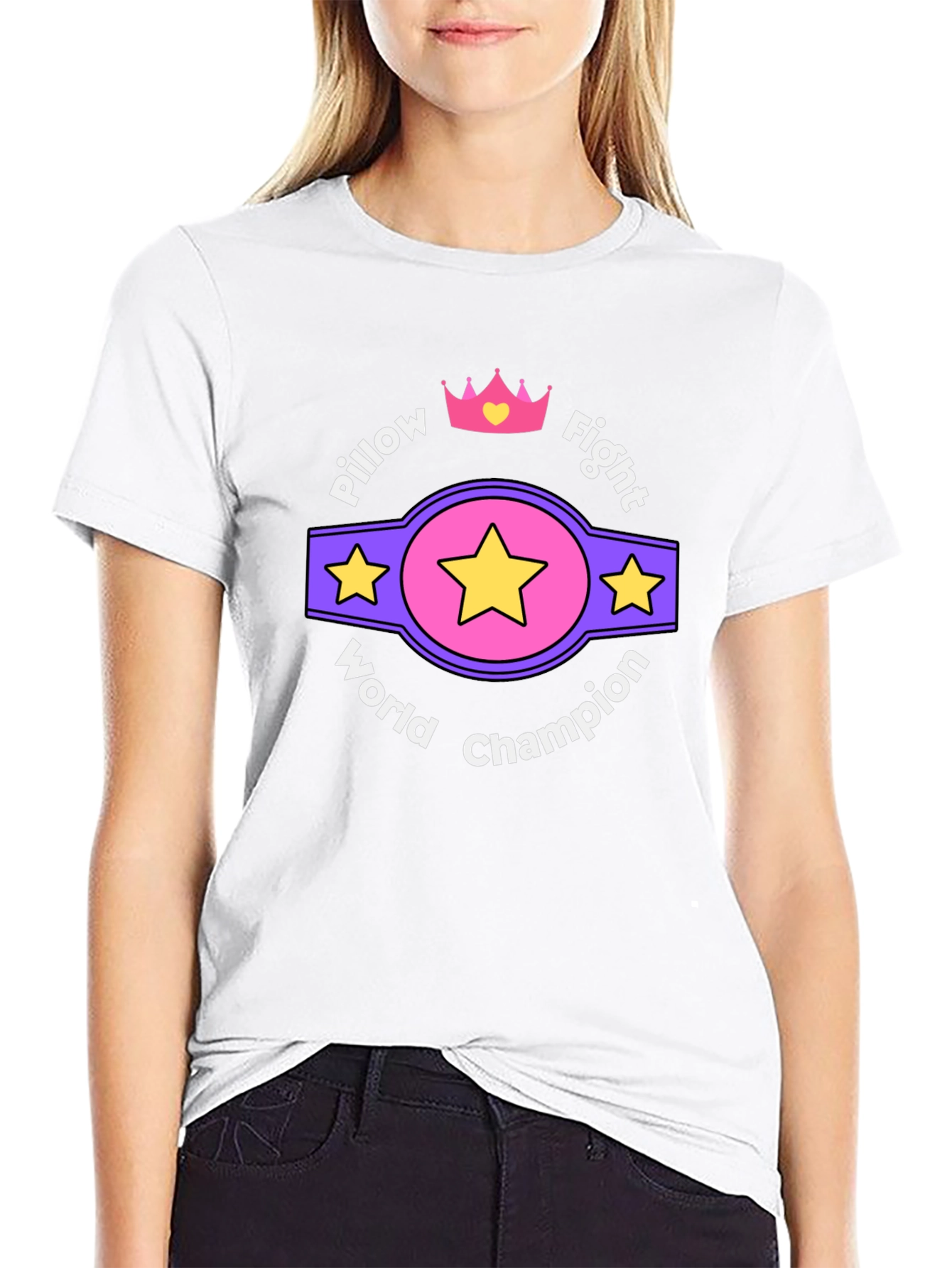 Pillow Fight World Champion T-Shirt