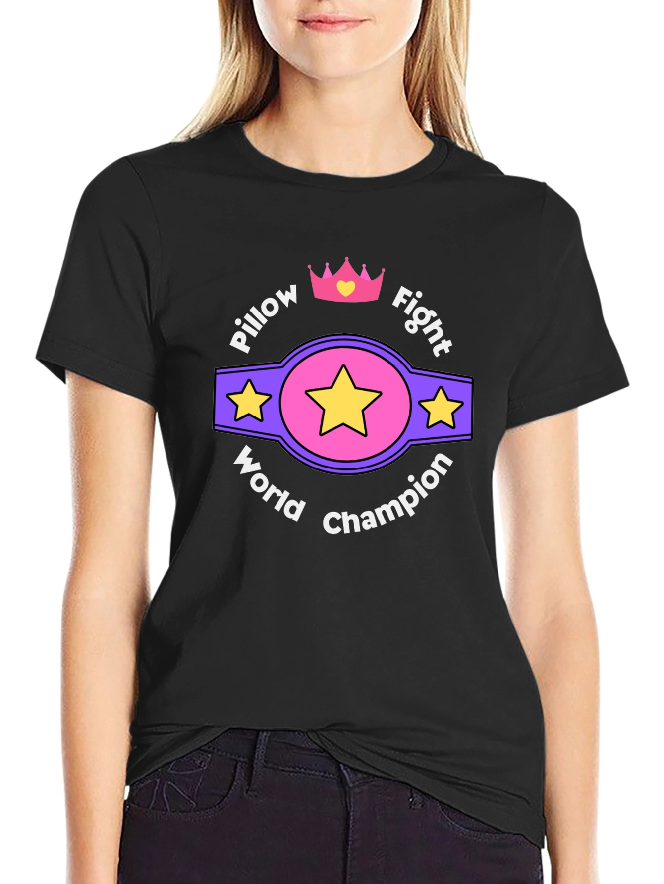 Pillow Fight World Champion T-Shirt
