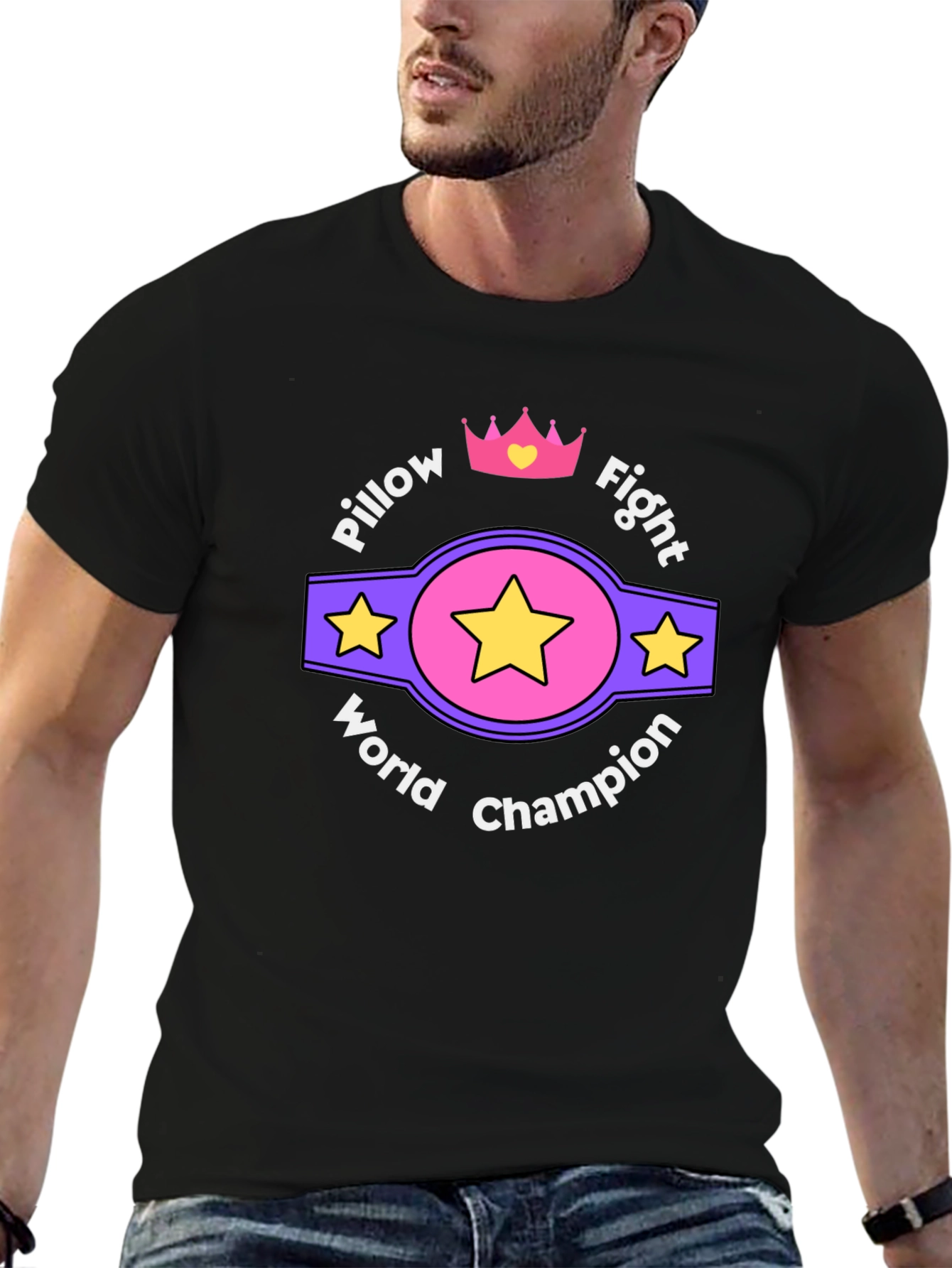 Pillow Fight World Champion T-Shirt