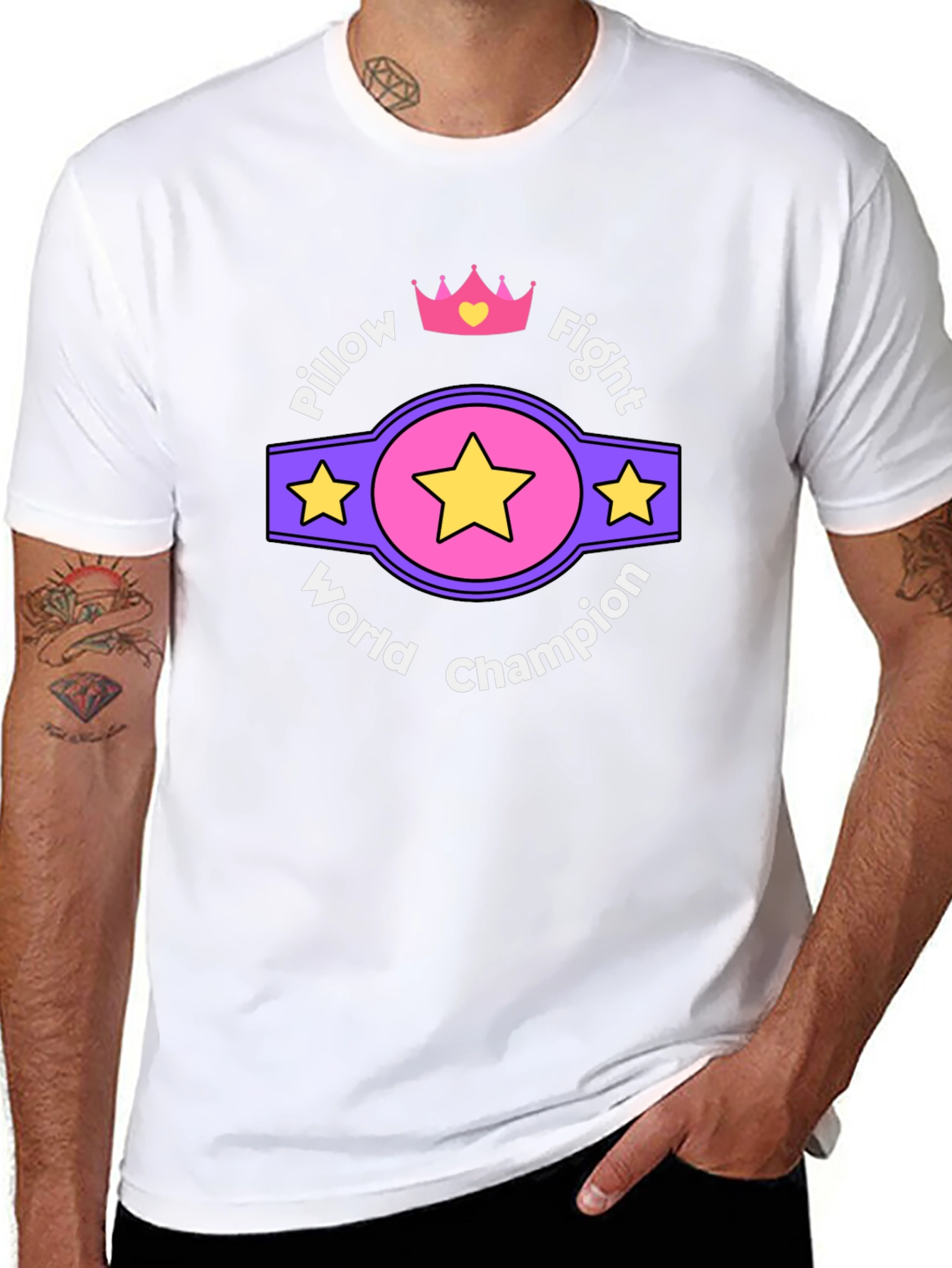 Pillow Fight World Champion T-Shirt