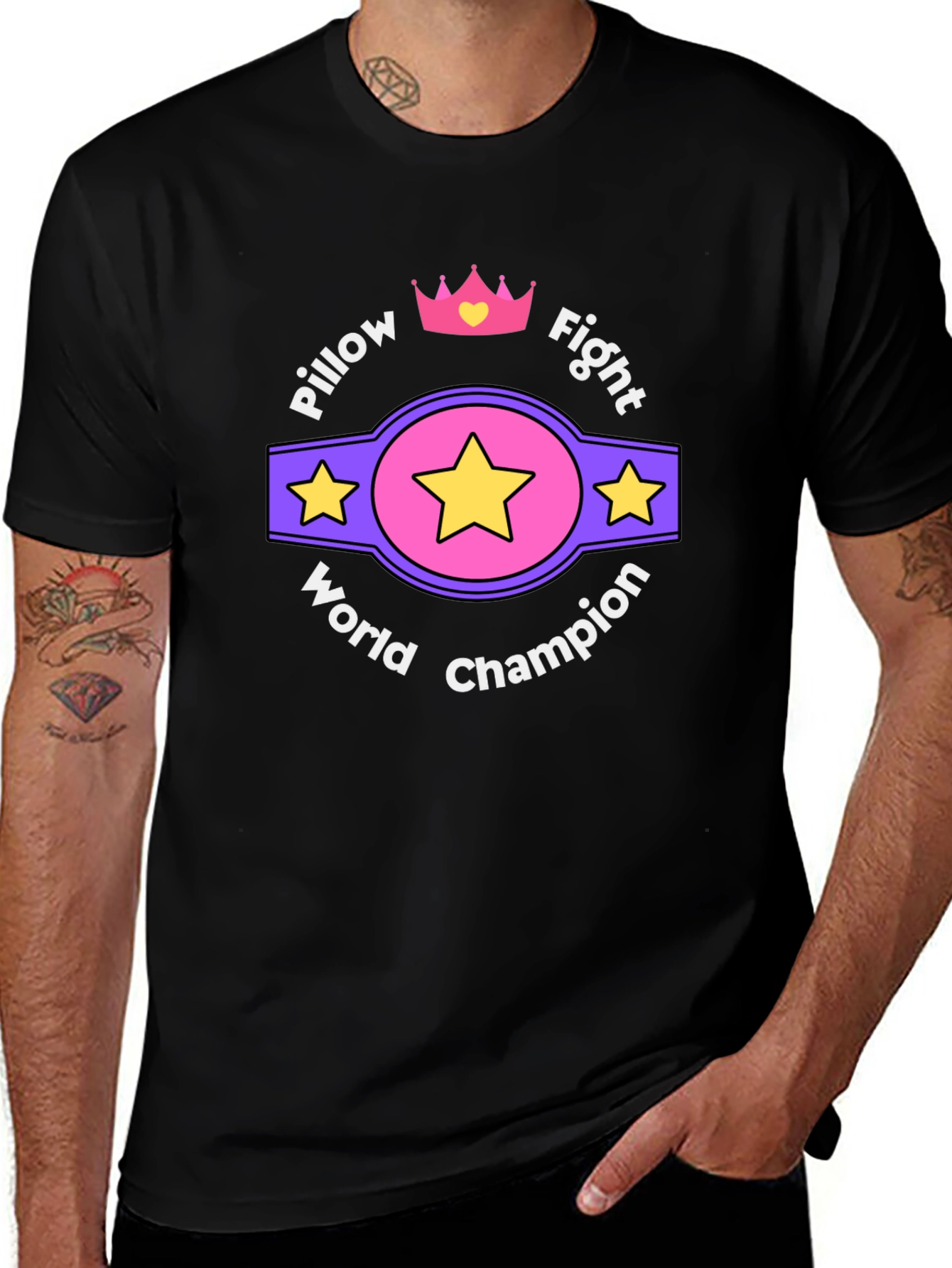Pillow Fight World Champion T-Shirt
