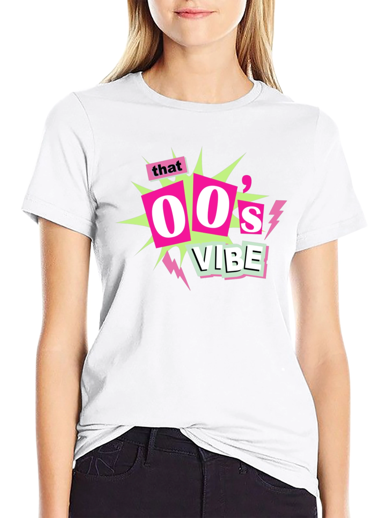 That 00s Vibe Black T-Shirt