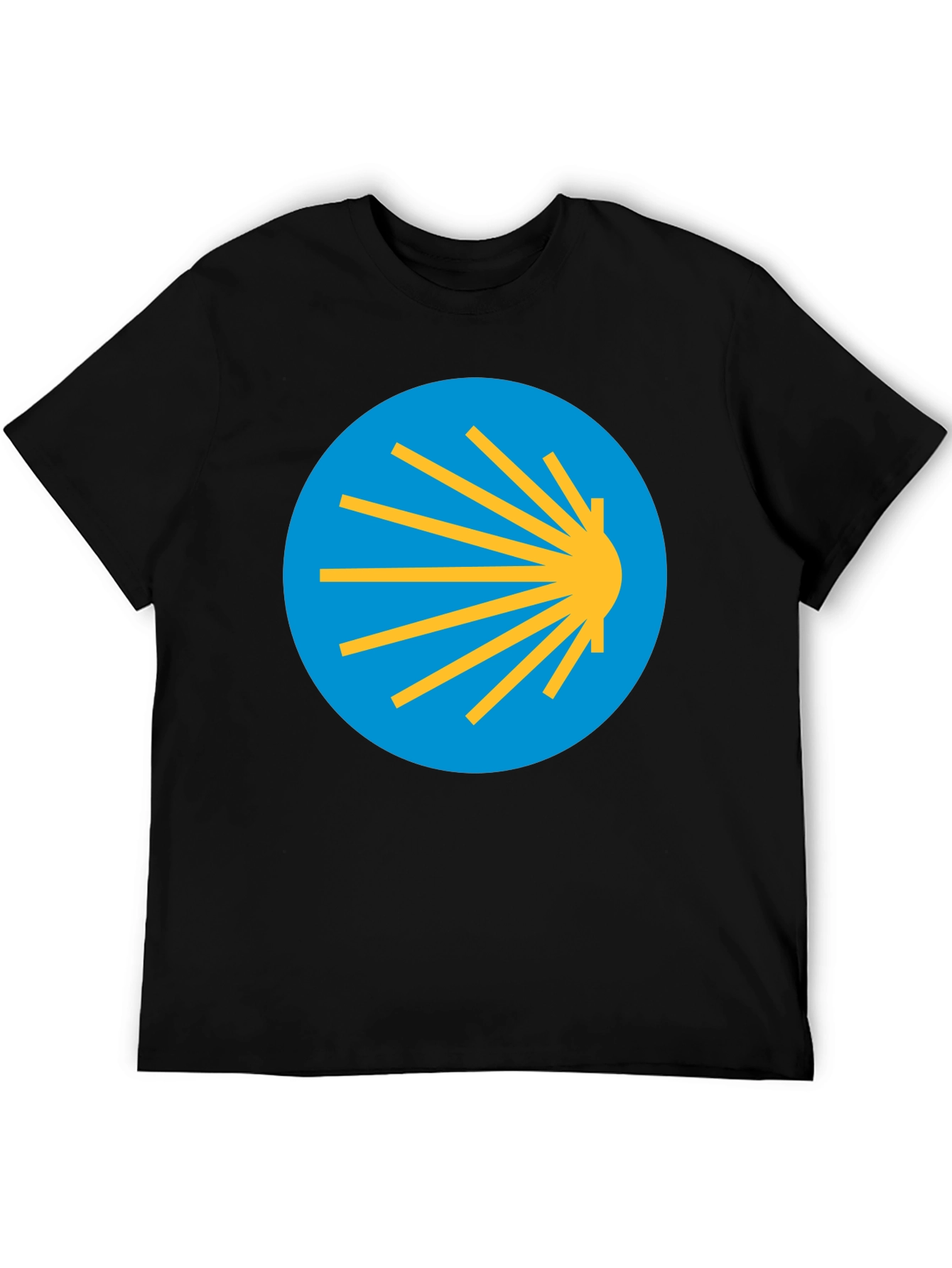 Camino de Santiago T-Shirt - Scallop Shell Symbol