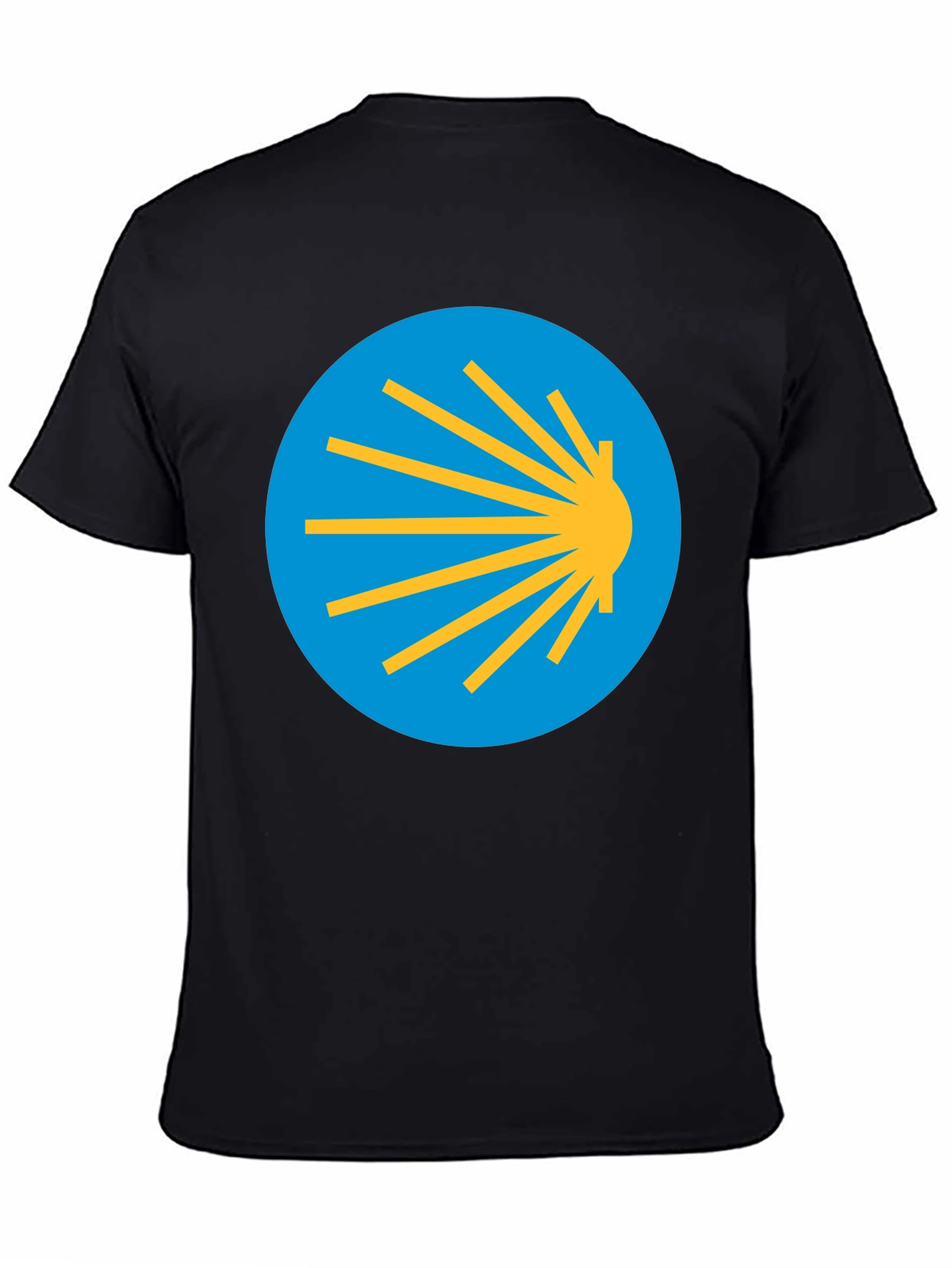 Camino de Santiago T-Shirt - Scallop Shell Symbol