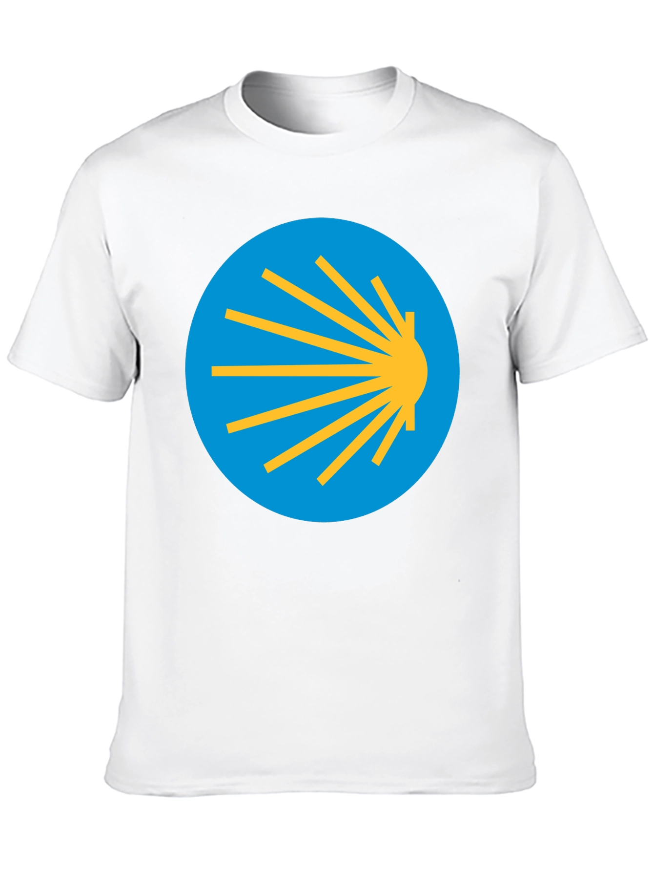 Camino de Santiago T-Shirt - Scallop Shell Symbol