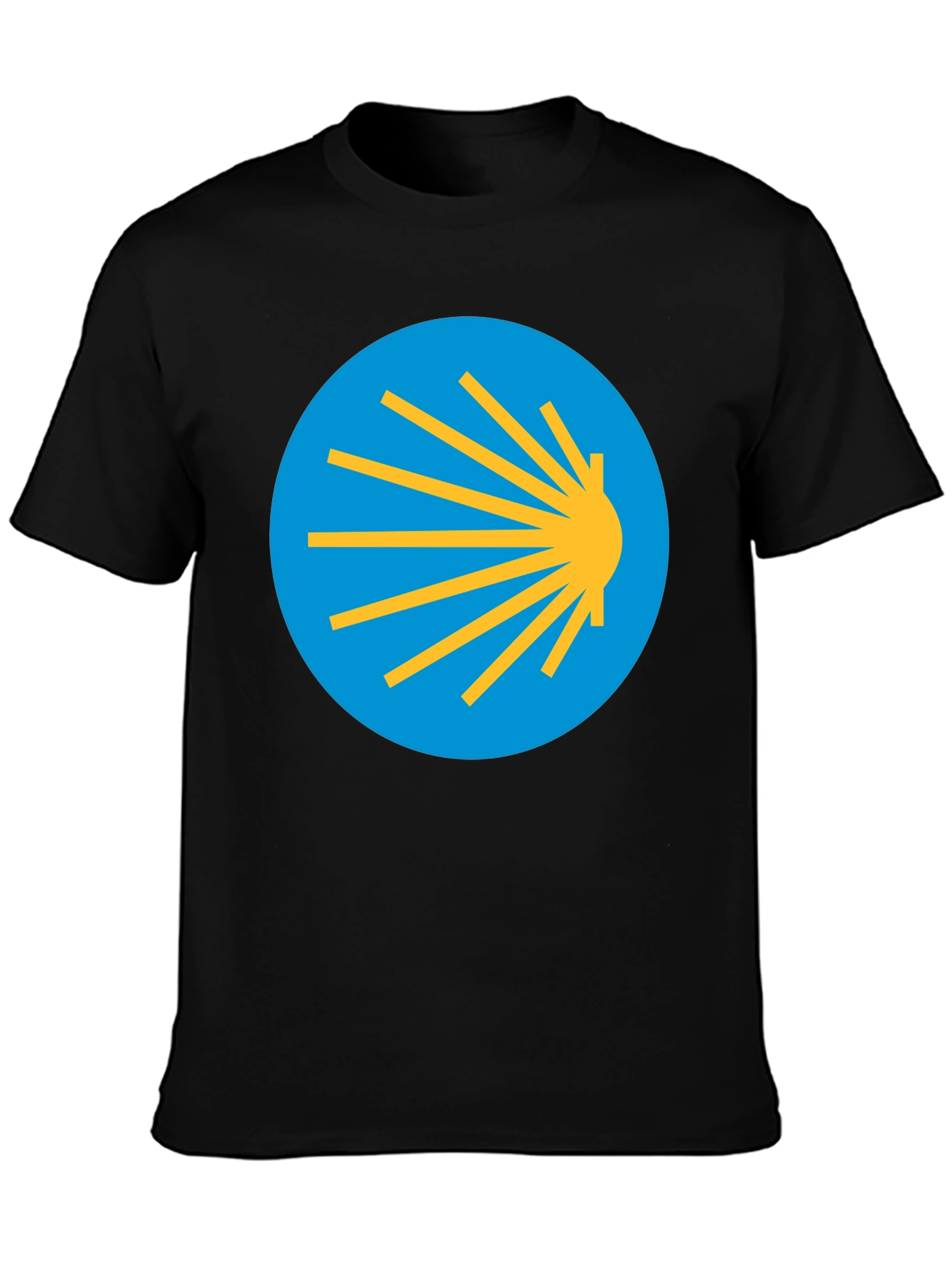 Camino de Santiago T-Shirt - Scallop Shell Symbol