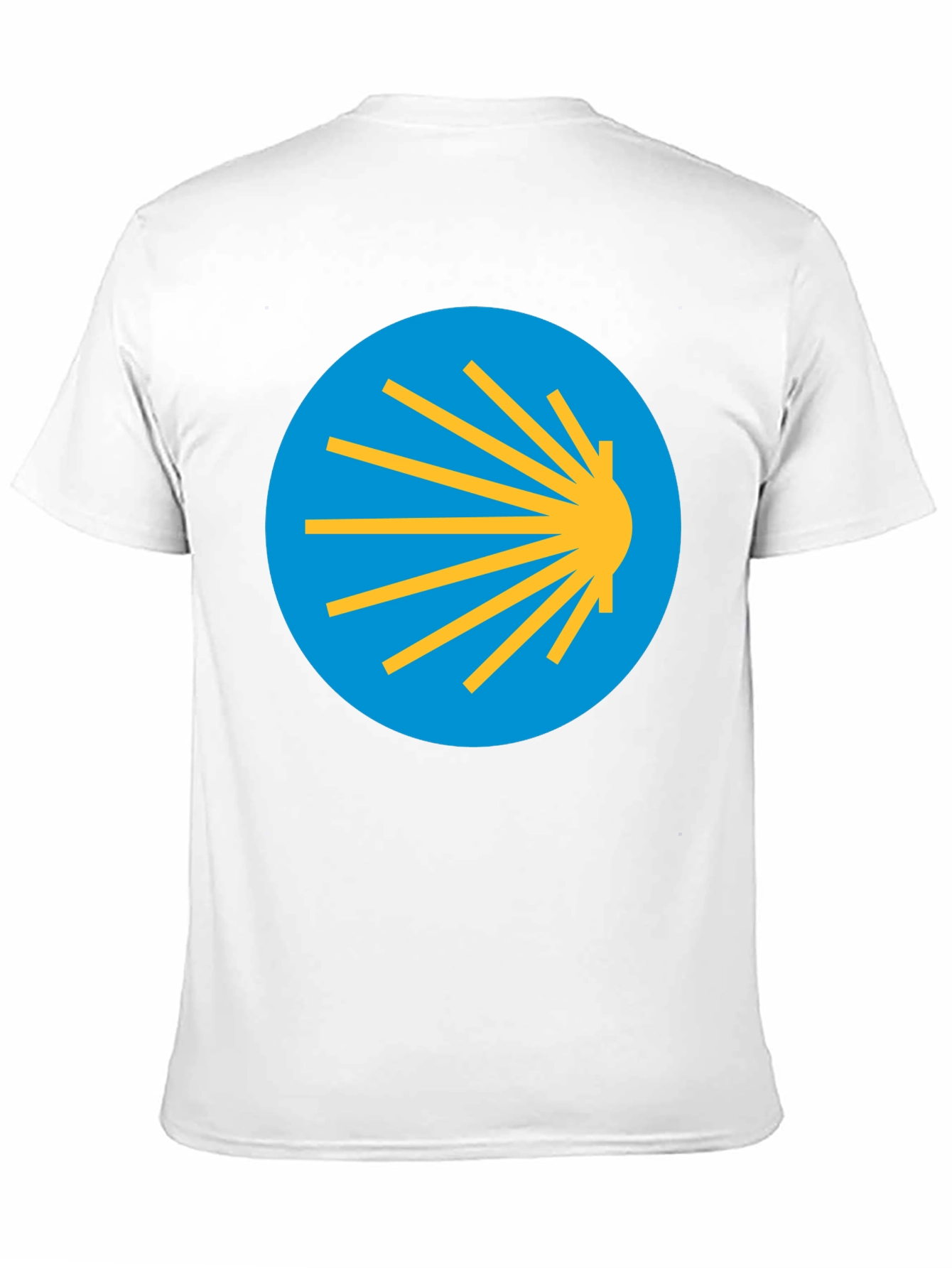 Camino de Santiago T-Shirt - Scallop Shell Symbol