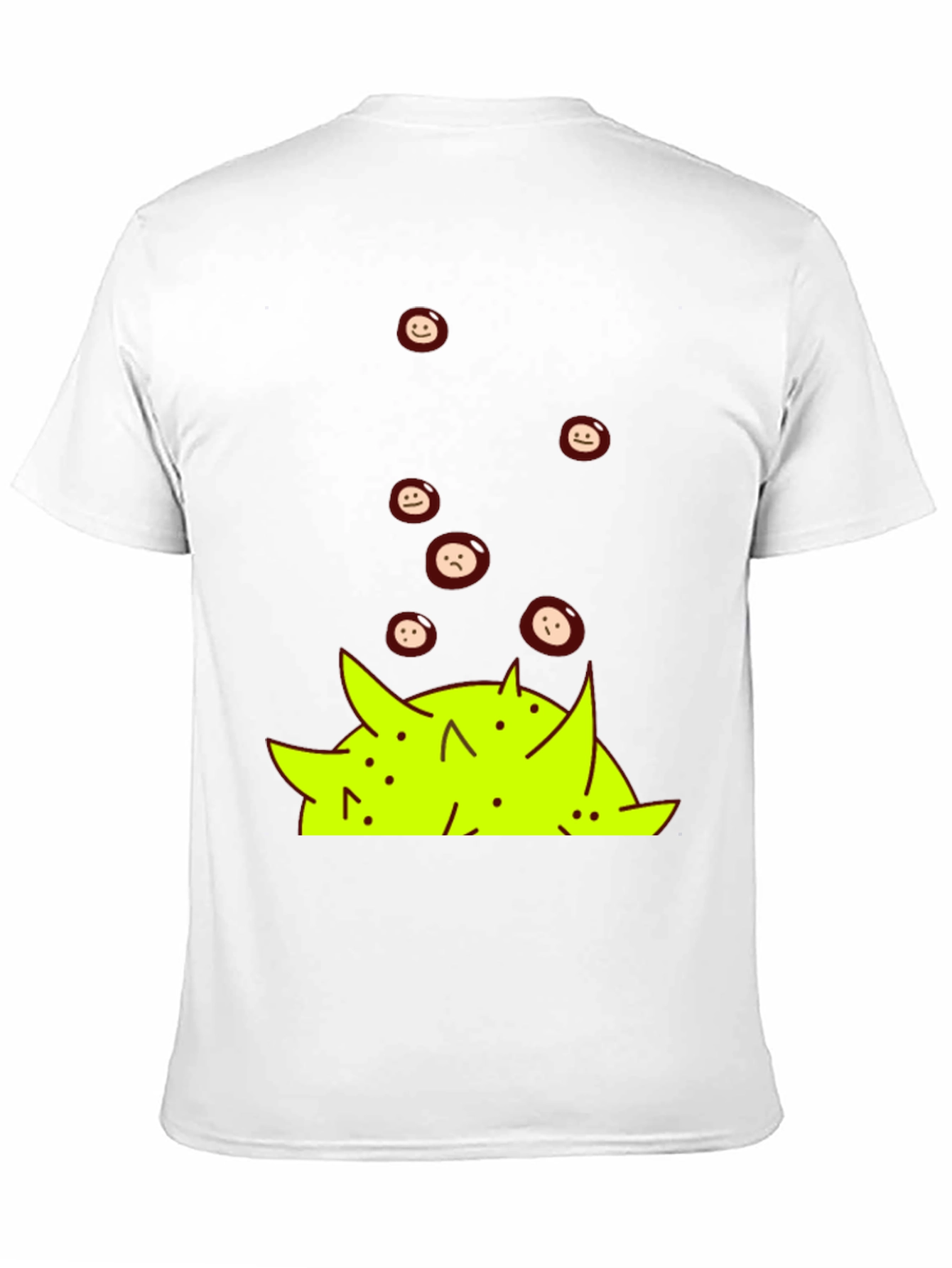 Emoji Pile Black T-Shirt