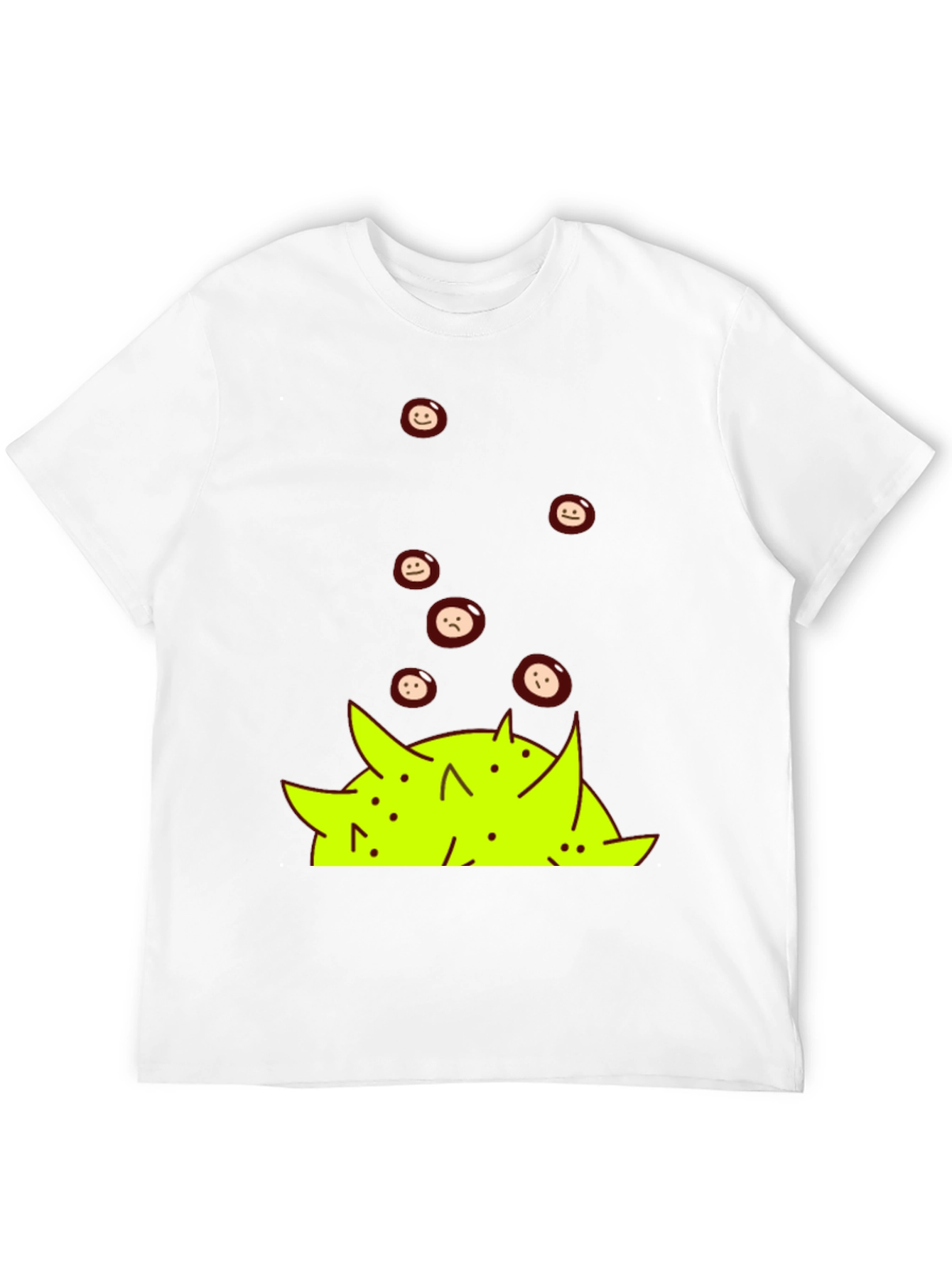 Emoji Pile Black T-Shirt
