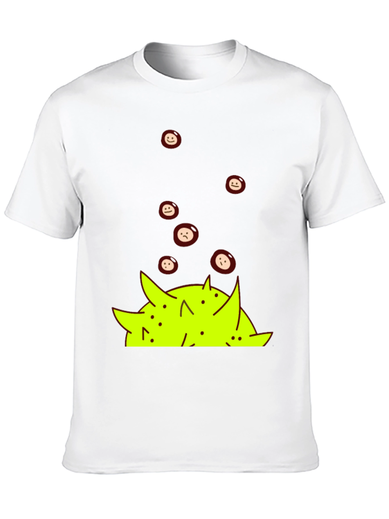Emoji Pile Black T-Shirt