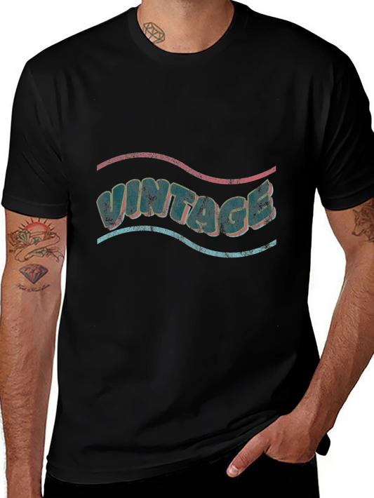 Vintage Graphic Tee - Retro Style