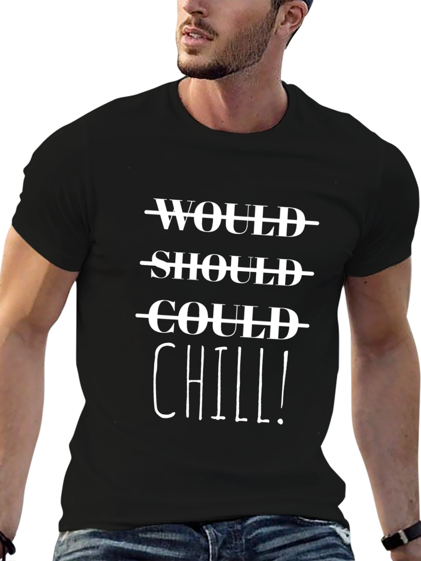 Chill Graphic Tee - Funny Relax T-Shirt
