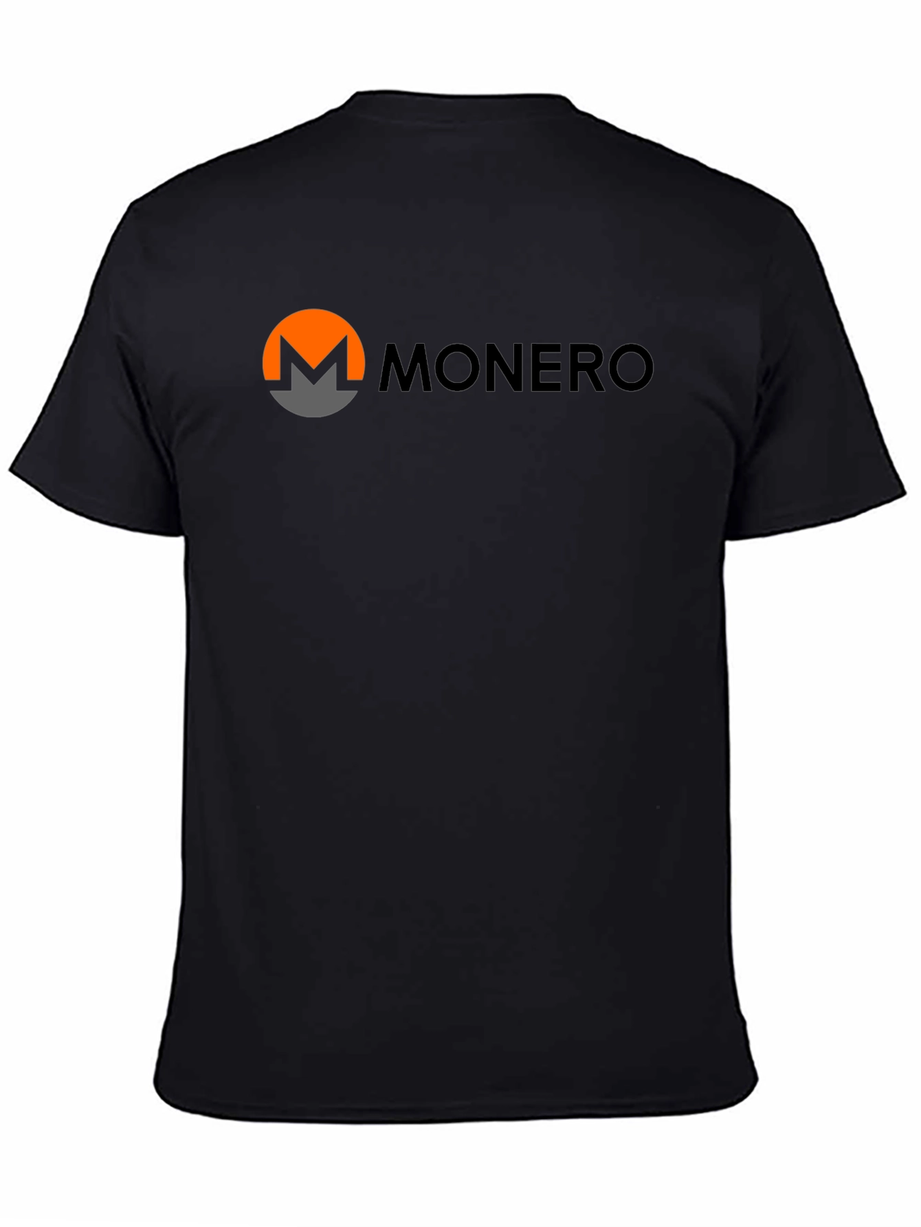 Monero Cryptocurrency Black T-Shirt