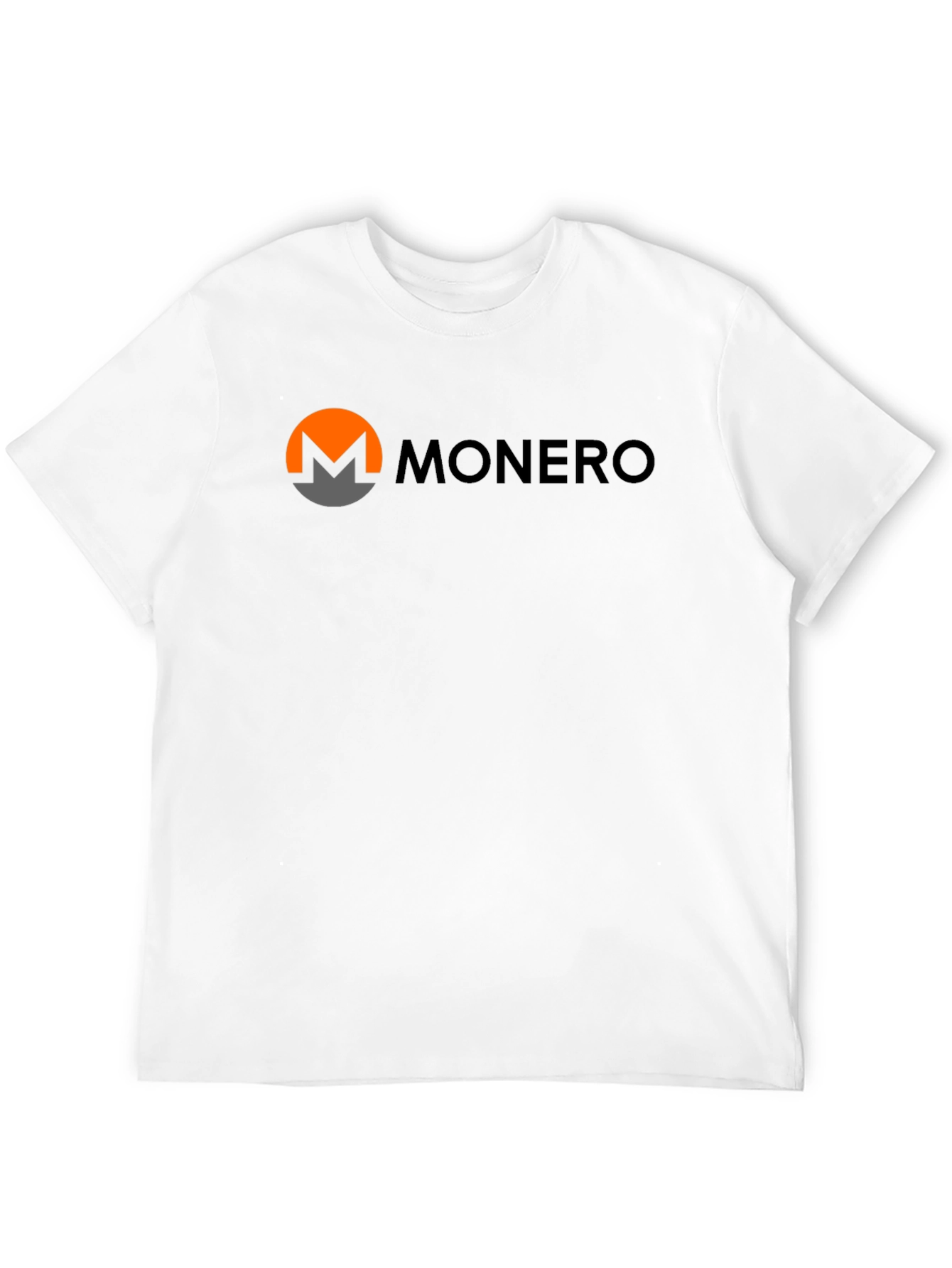 Monero Cryptocurrency Black T-Shirt