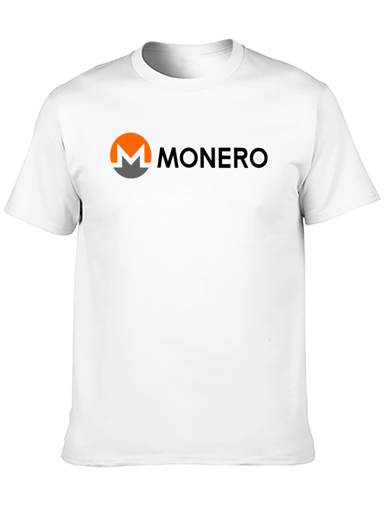 Monero Cryptocurrency Black T-Shirt