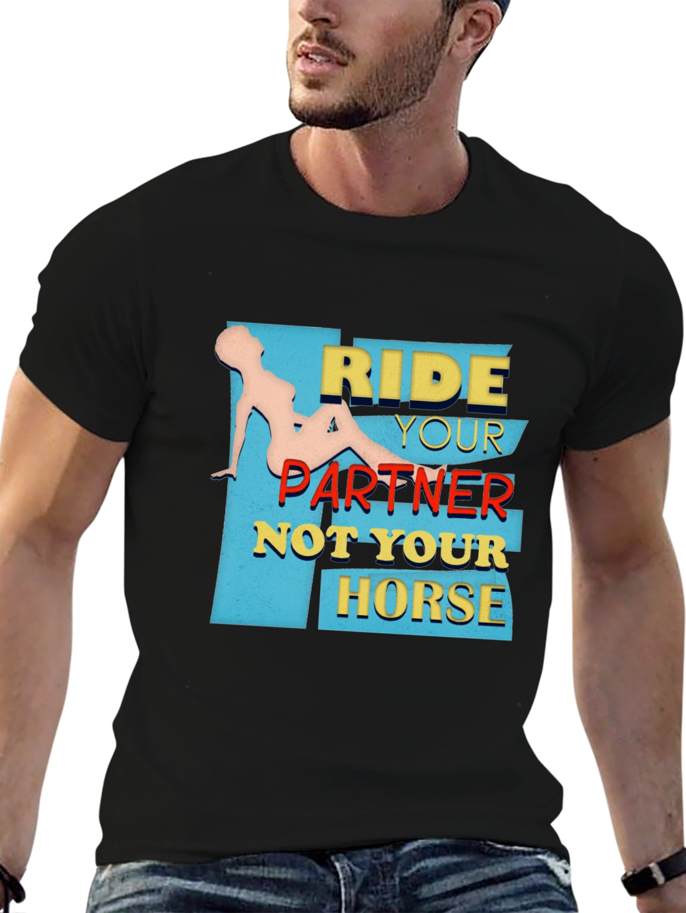 Ride Your Partner T-Shirt - Adult Humor Tee
