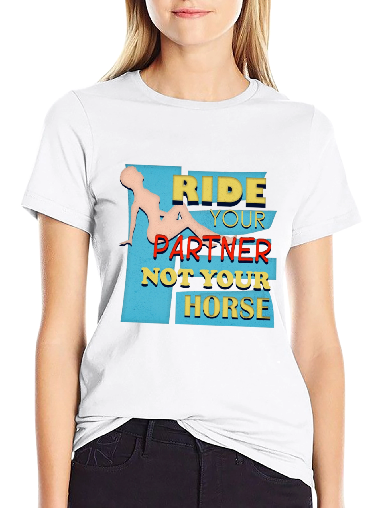 Ride Your Partner T-Shirt - Adult Humor Tee