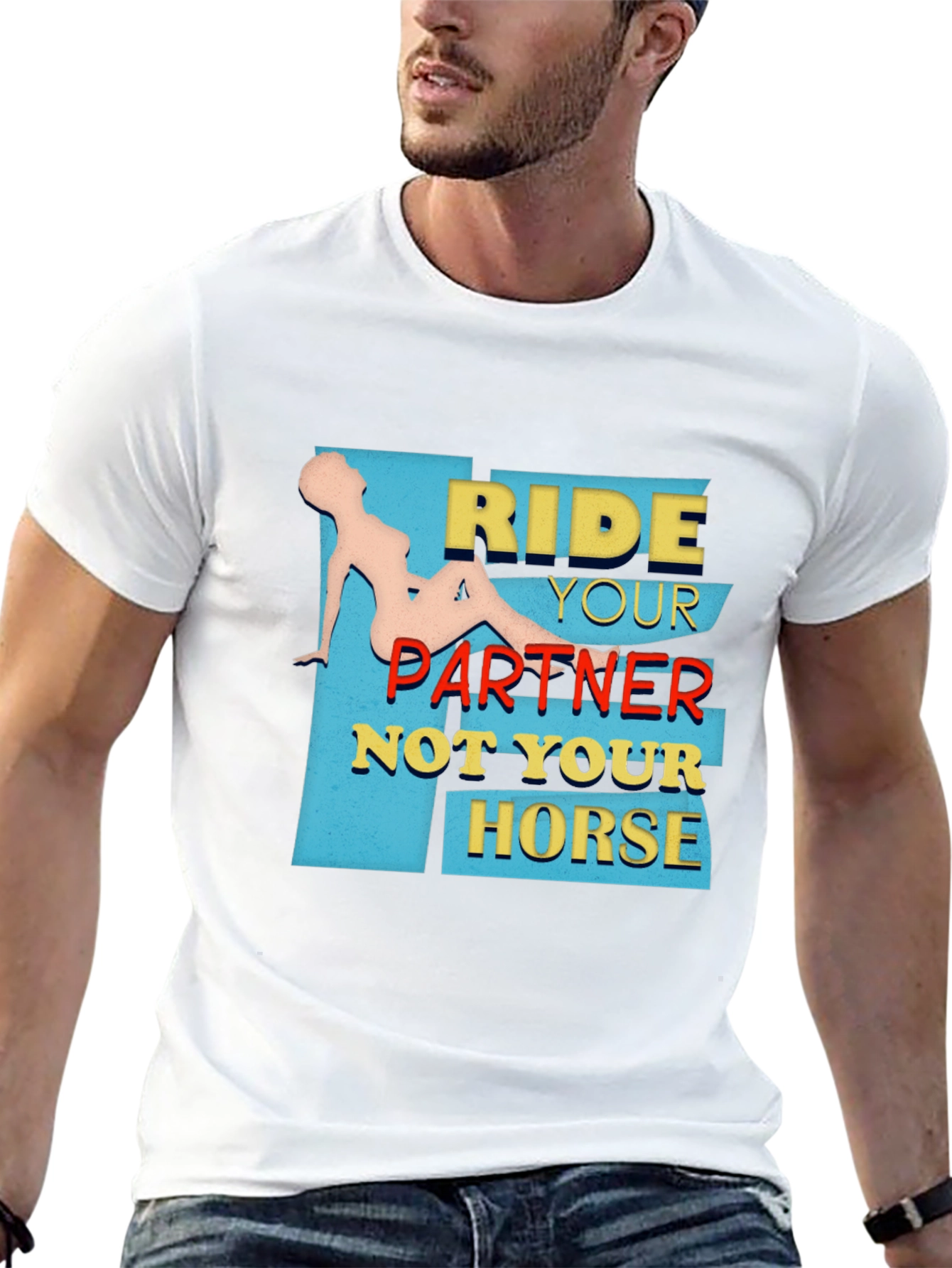 Ride Your Partner T-Shirt - Adult Humor Tee