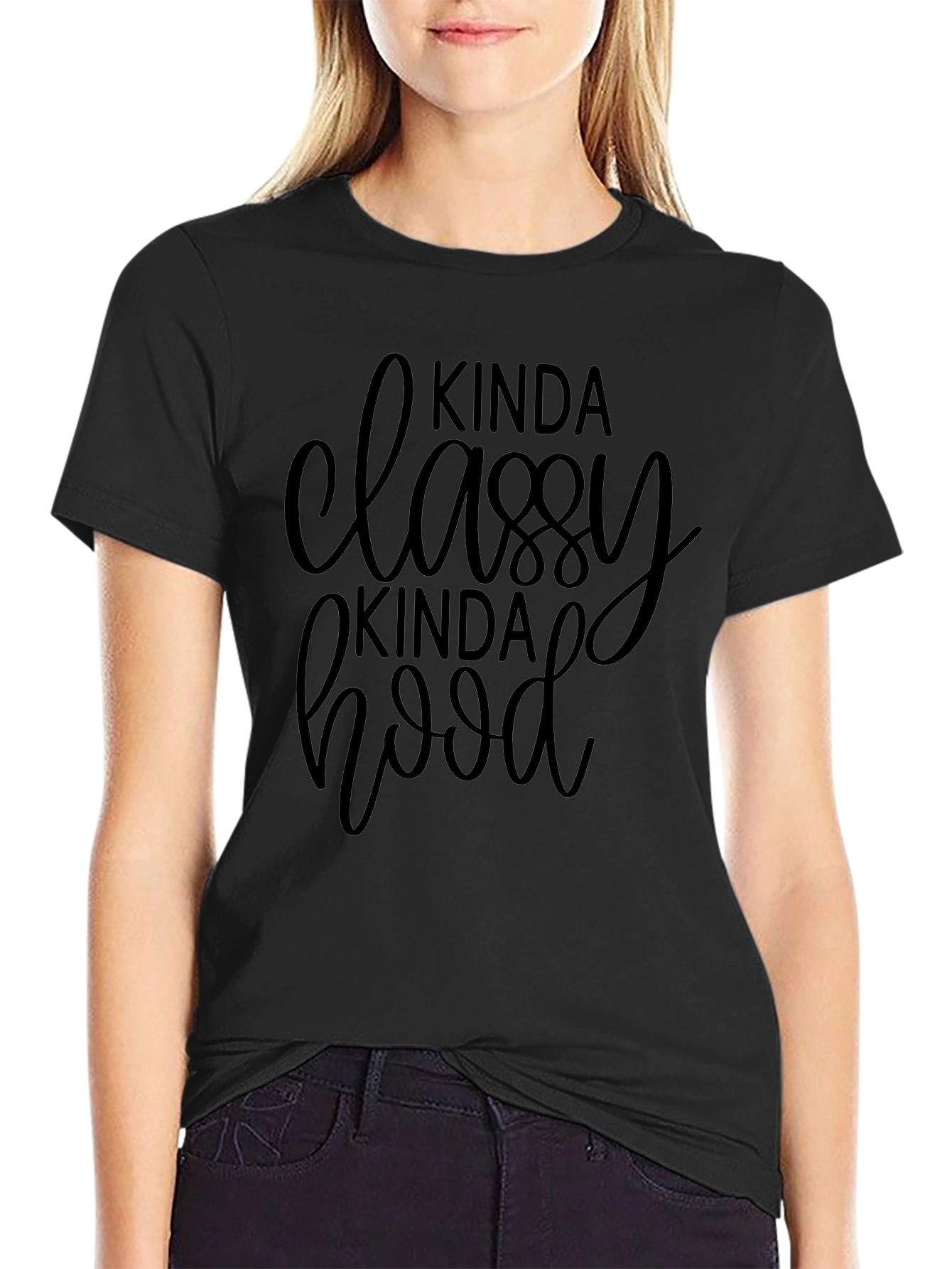 Kinda Classy Kinda Hood Graphic Tee