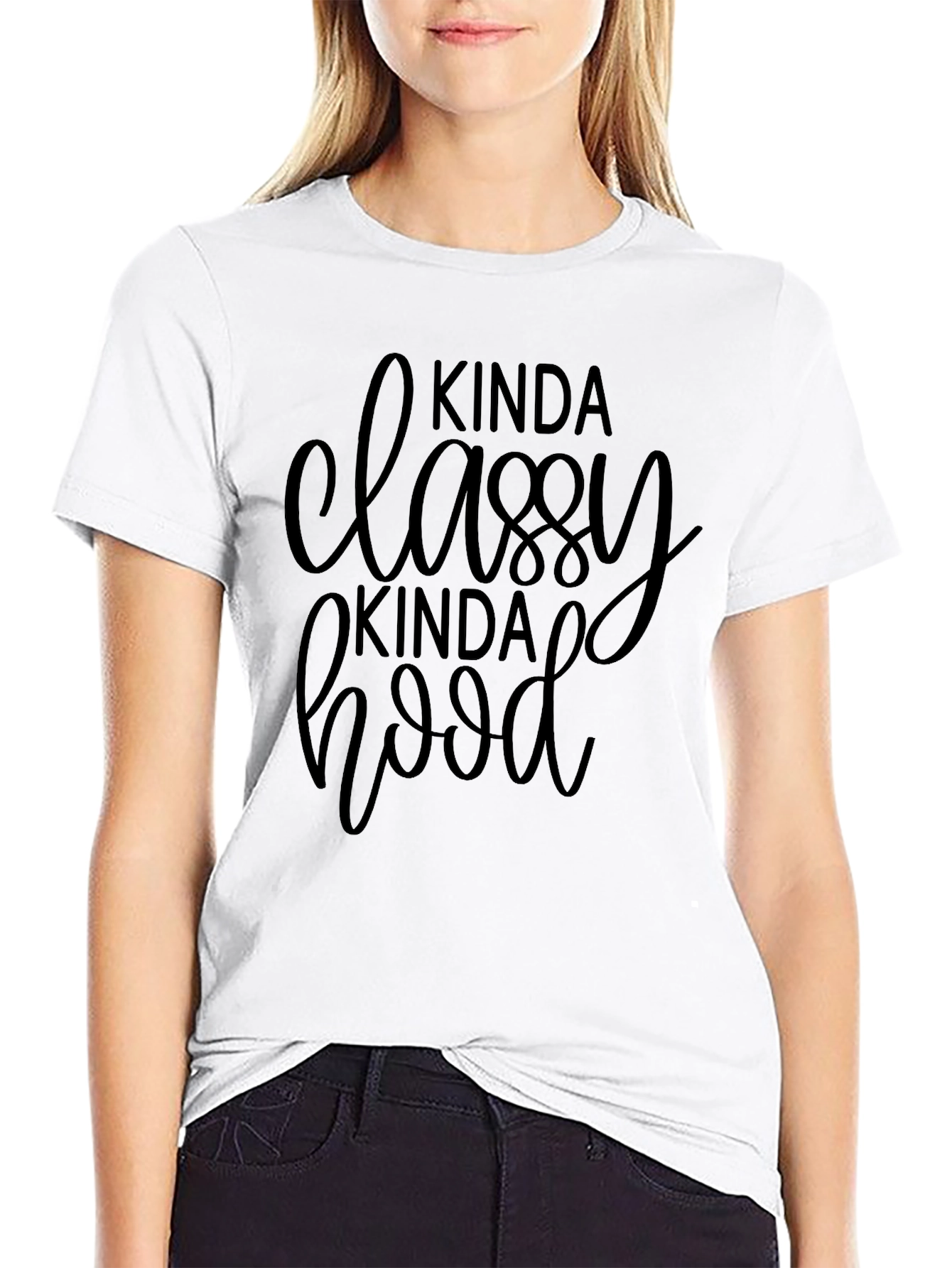 Kinda Classy Kinda Hood Graphic Tee