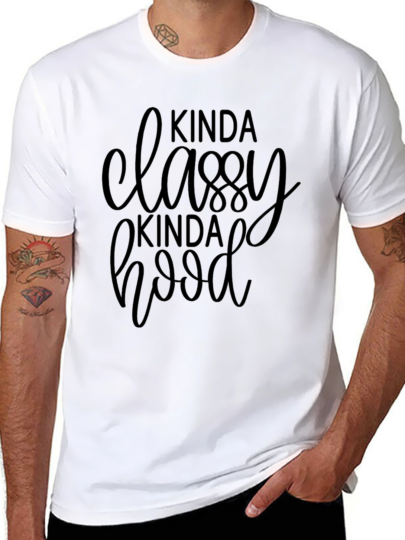 Kinda Classy Kinda Hood Graphic Tee