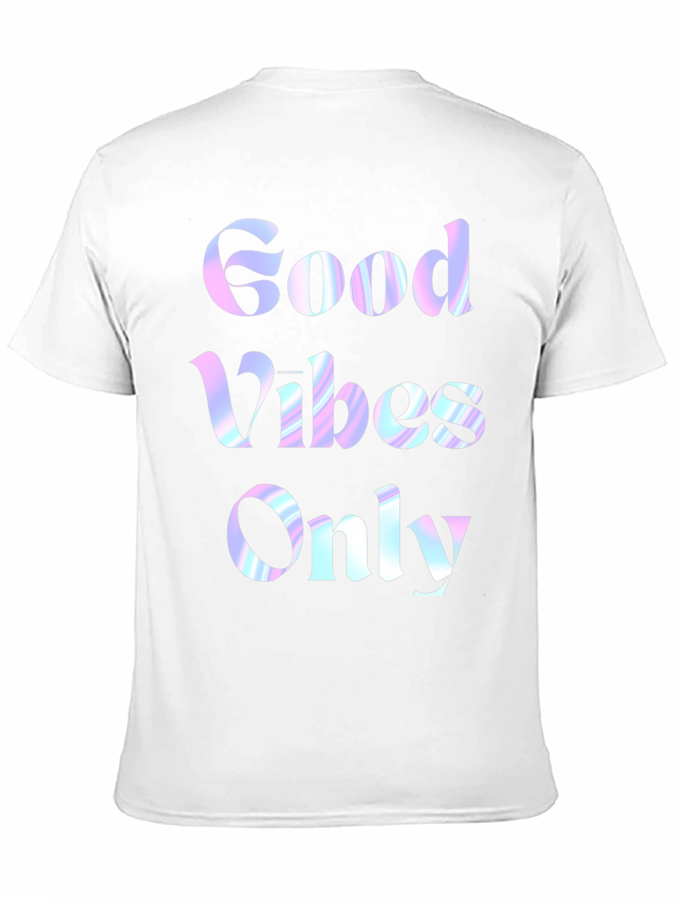 Good Vibes Only Graphic Tee - Black Cotton T-Shirt