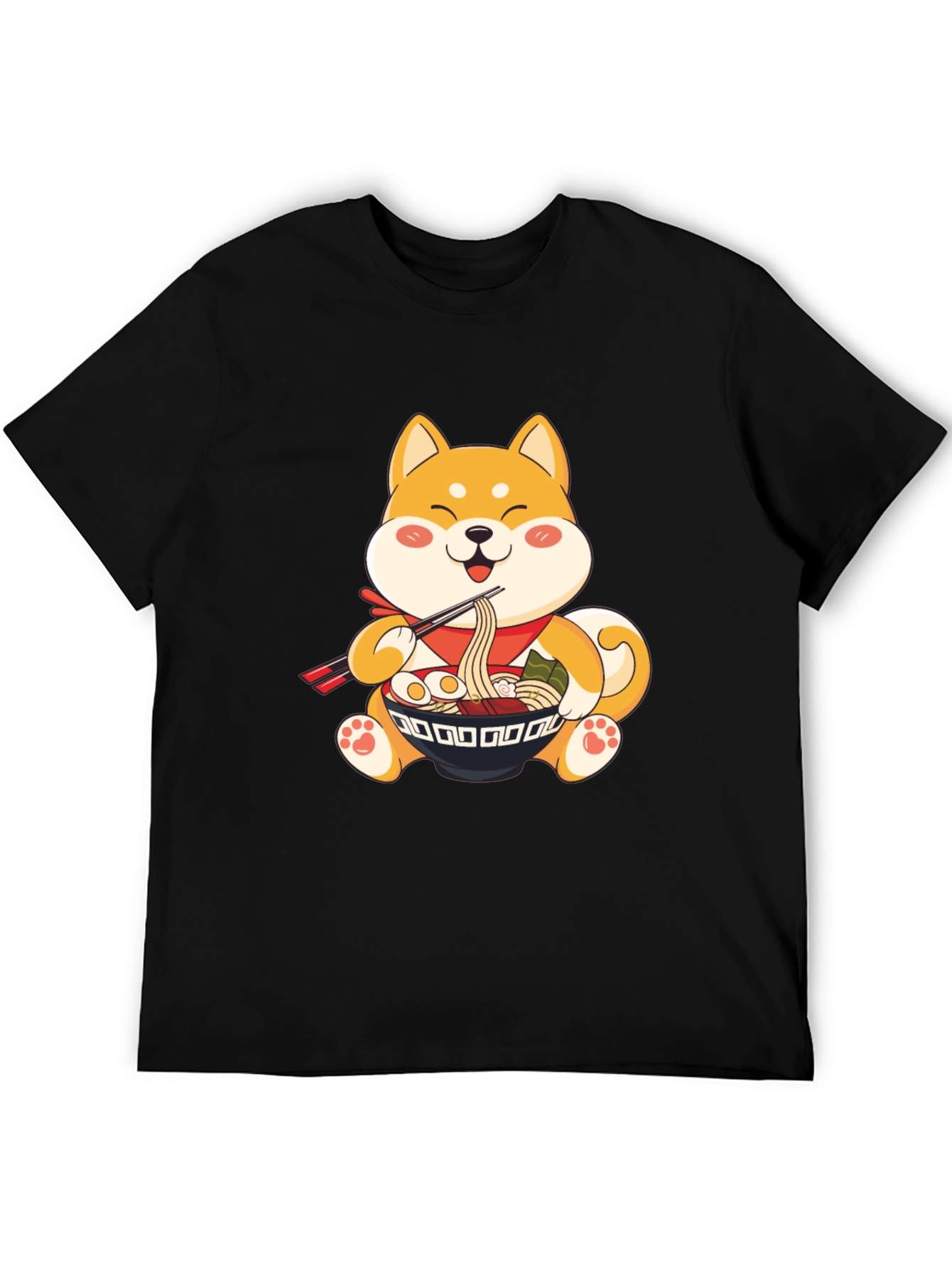 Shiba Inu Ramen T-Shirt - Cute Dog Lover Tee