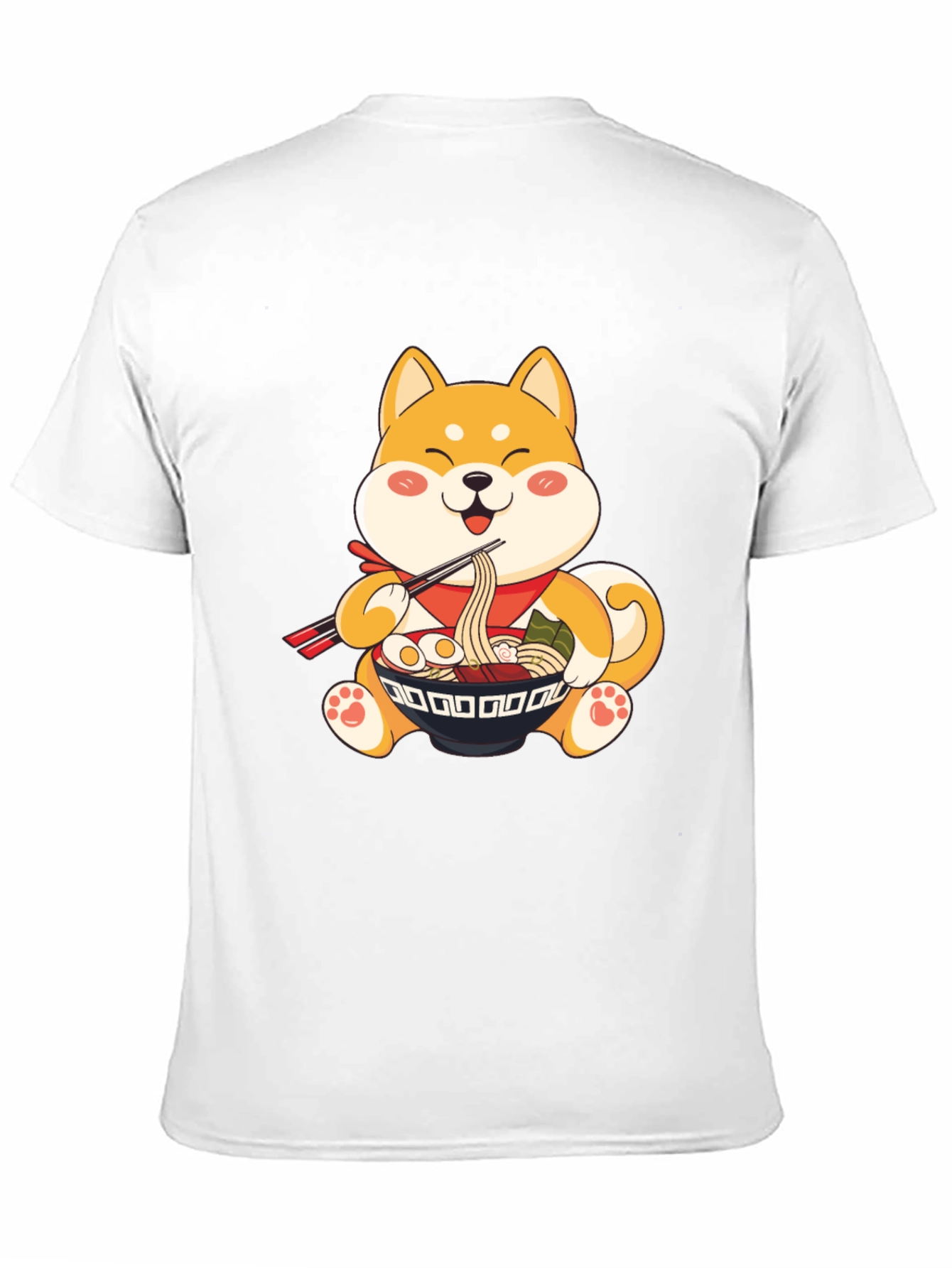 Shiba Inu Ramen T-Shirt - Cute Dog Lover Tee