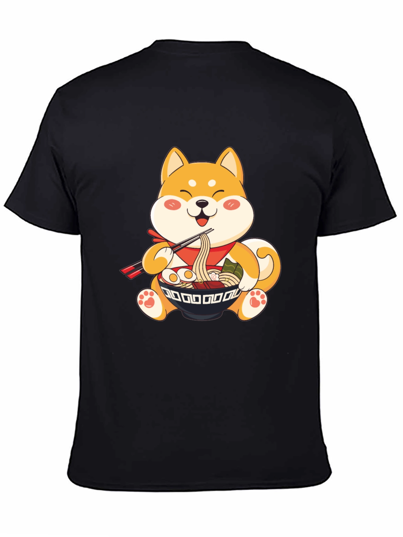 Shiba Inu Ramen T-Shirt - Cute Dog Lover Tee