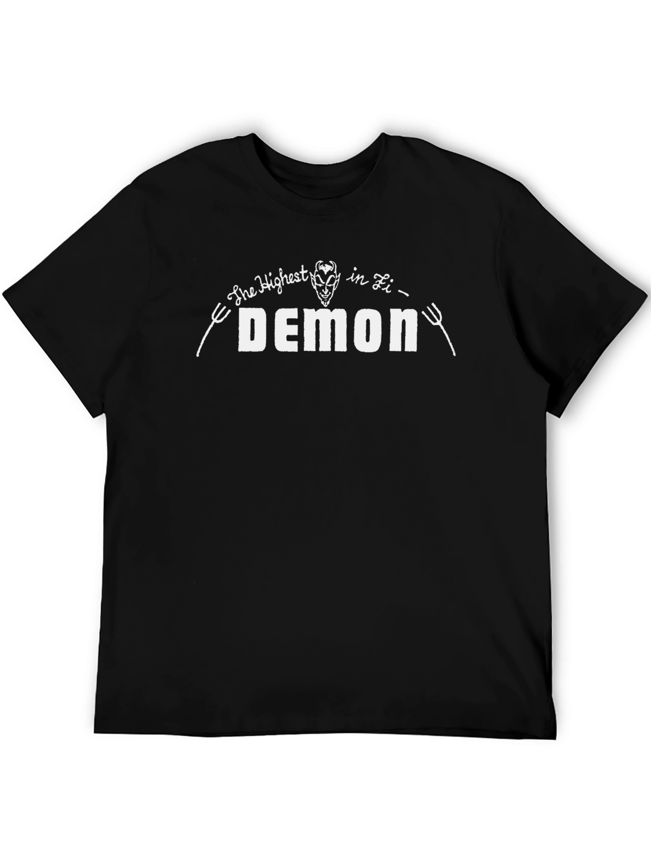 Highest in Li Demon Black T-Shirt - Graphic Tee