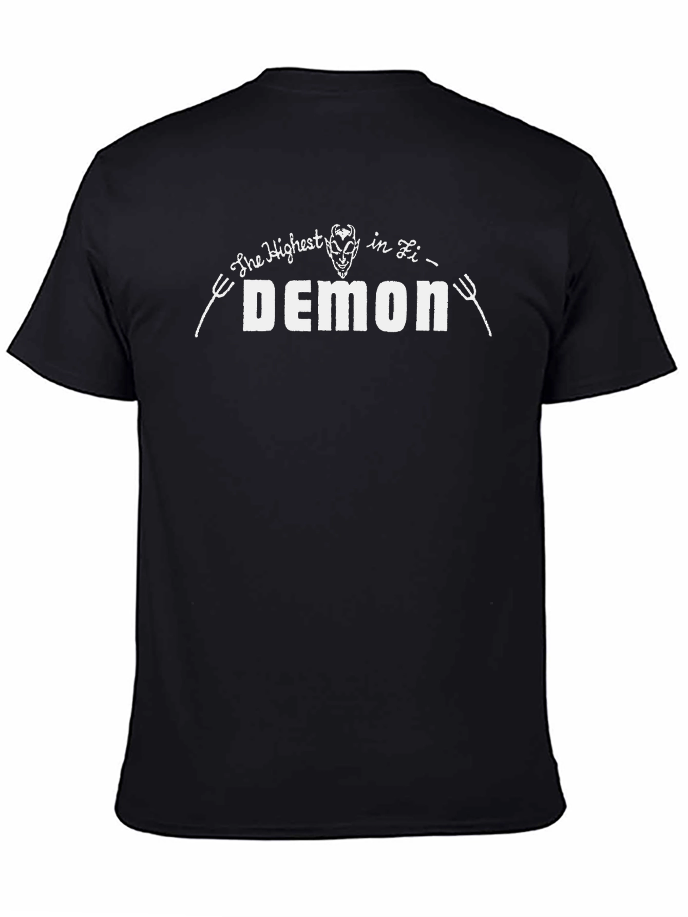 Highest in Li Demon Black T-Shirt - Graphic Tee