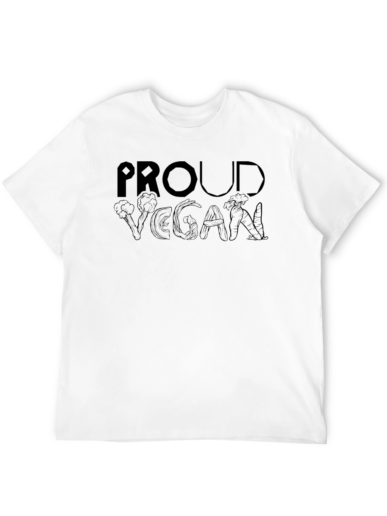 Proud Vegan T-Shirt - Plant-Based Lifestyle Apparel