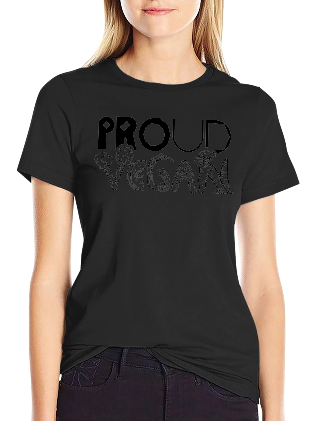 Proud Vegan T-Shirt - Plant-Based Lifestyle Apparel